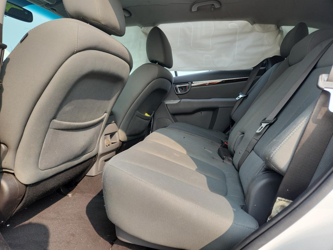 2011 Hyundai Santa Fe Gls White vin: 5XYZGDAG1BG056774