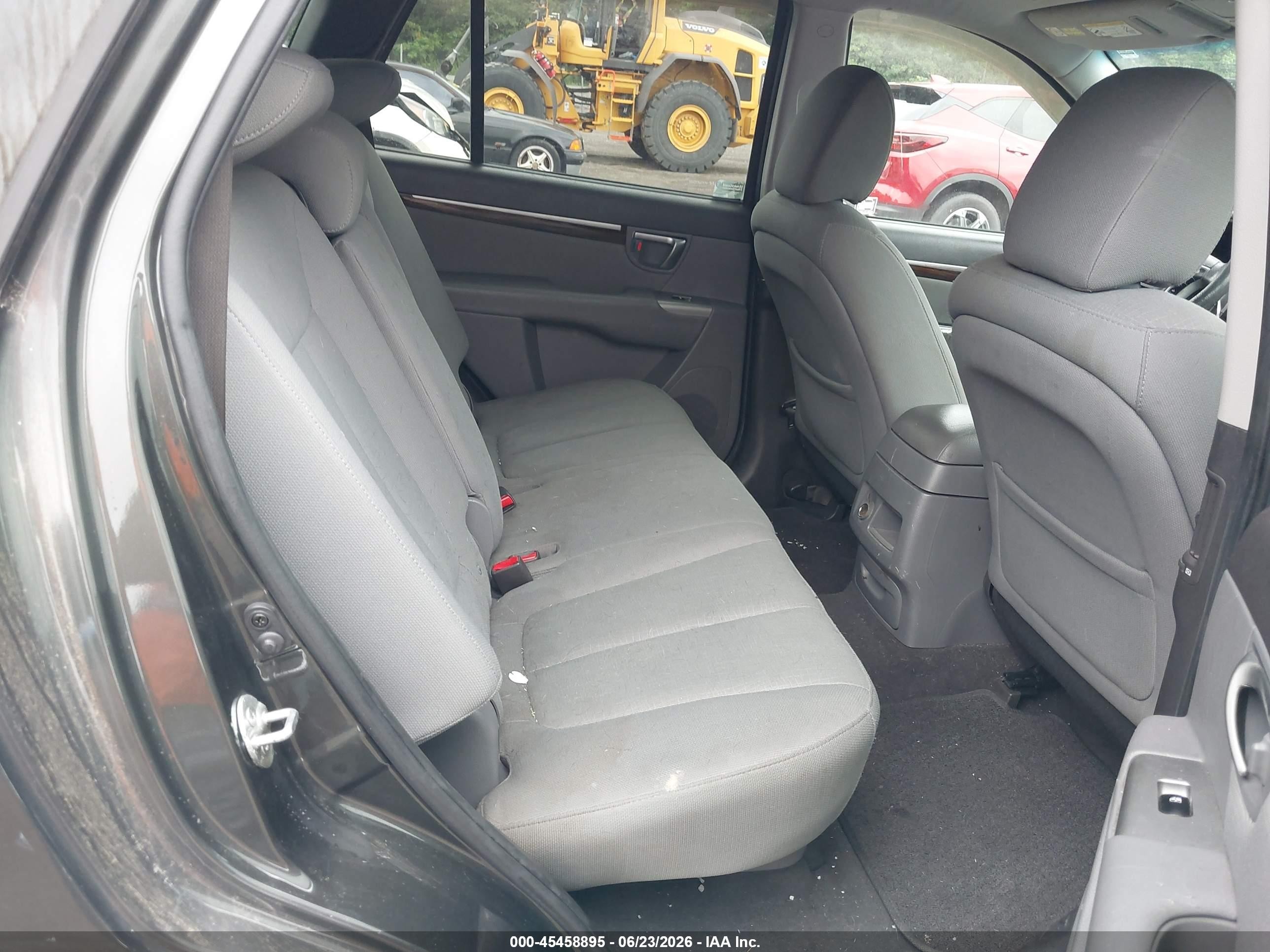 2011 Hyundai Santa Fe Gls V6 Gray vin: 5XYZGDAG2BG038185