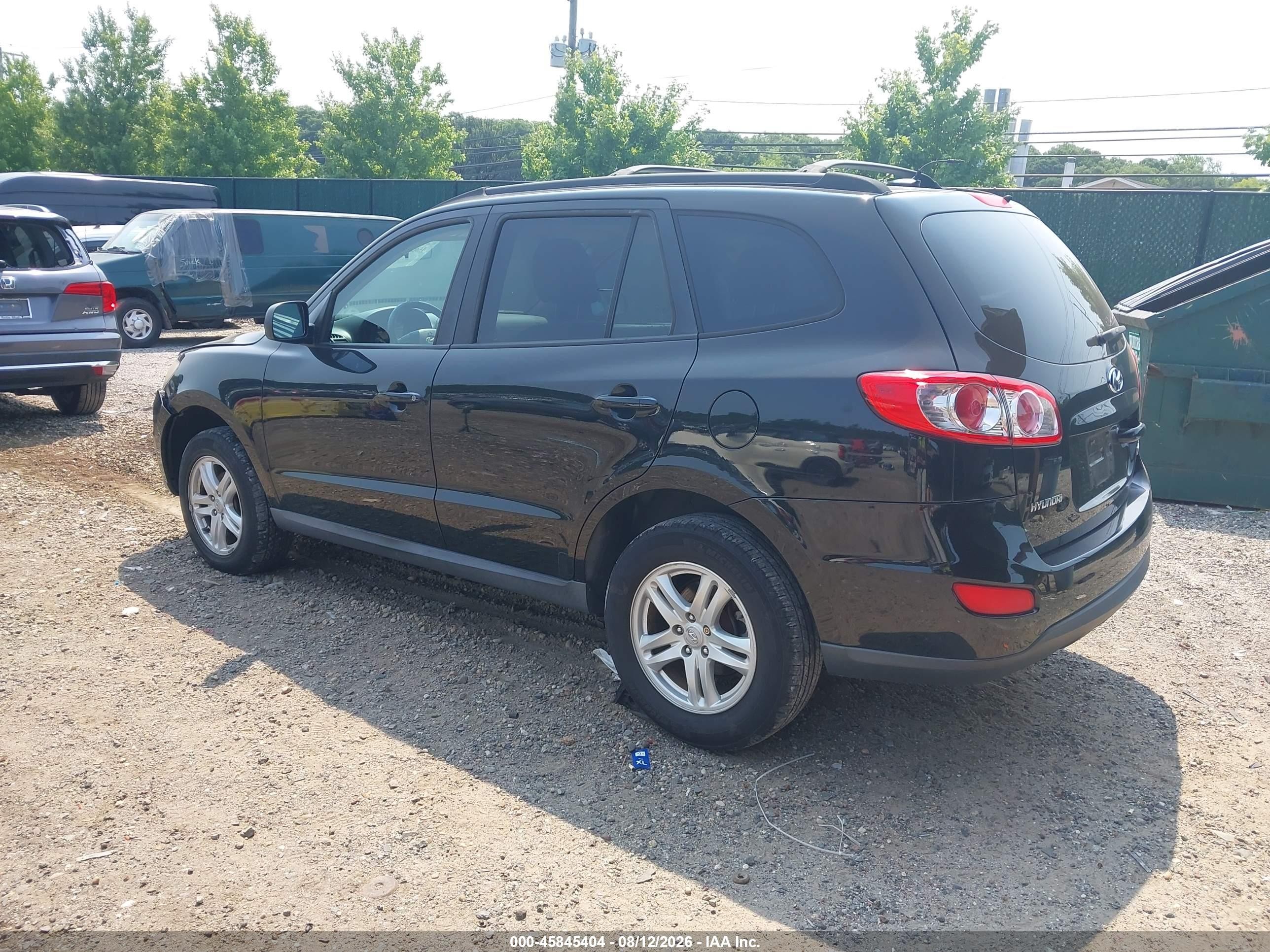 2011 Hyundai Santa Fe Gls V6 Черный vin: 5XYZGDAG4BG051438