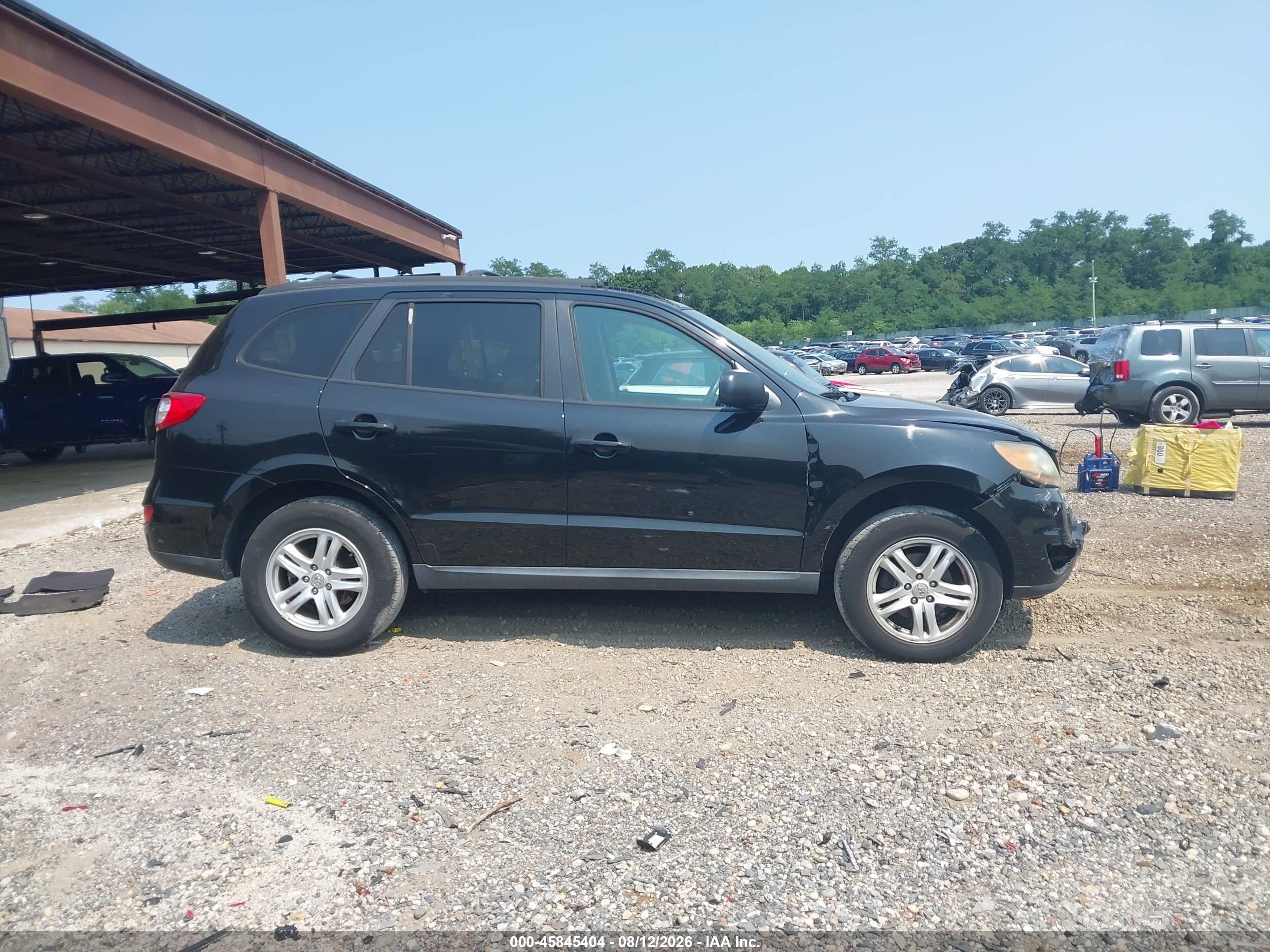 2011 Hyundai Santa Fe Gls V6 Черный vin: 5XYZGDAG4BG051438
