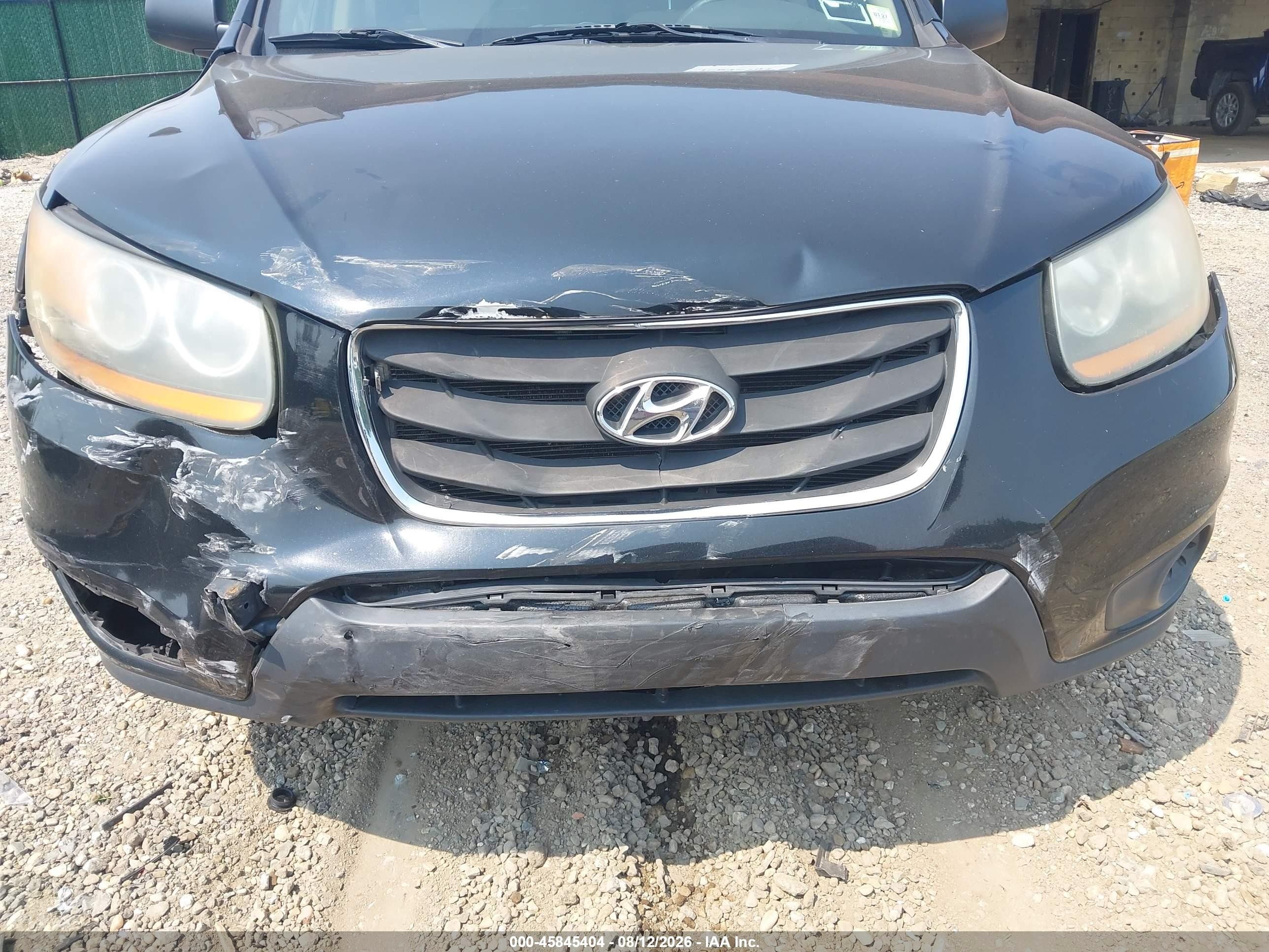 2011 Hyundai Santa Fe Gls V6 Черный vin: 5XYZGDAG4BG051438