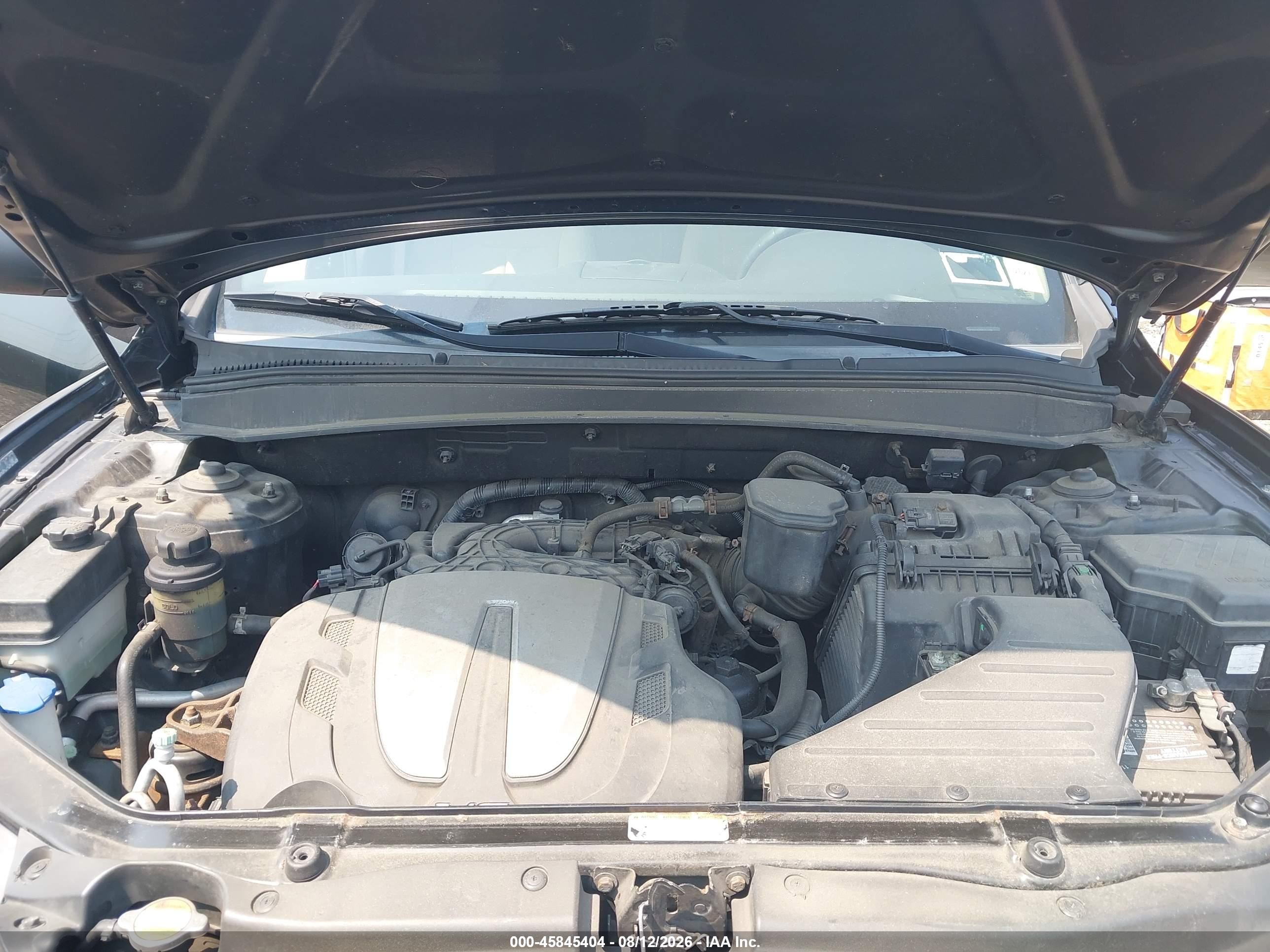 2011 Hyundai Santa Fe Gls V6 Черный vin: 5XYZGDAG4BG051438