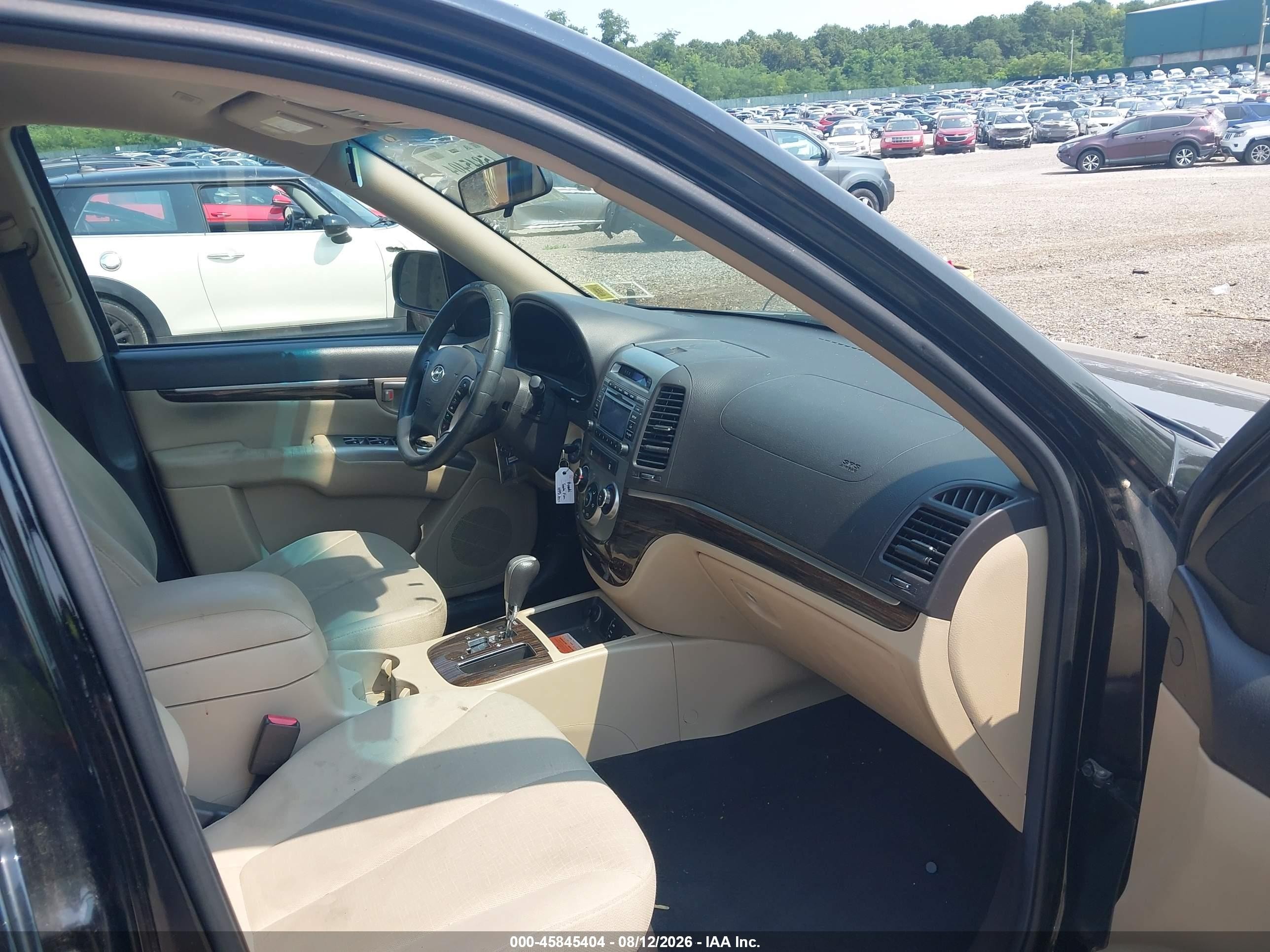 2011 Hyundai Santa Fe Gls V6 Черный vin: 5XYZGDAG4BG051438