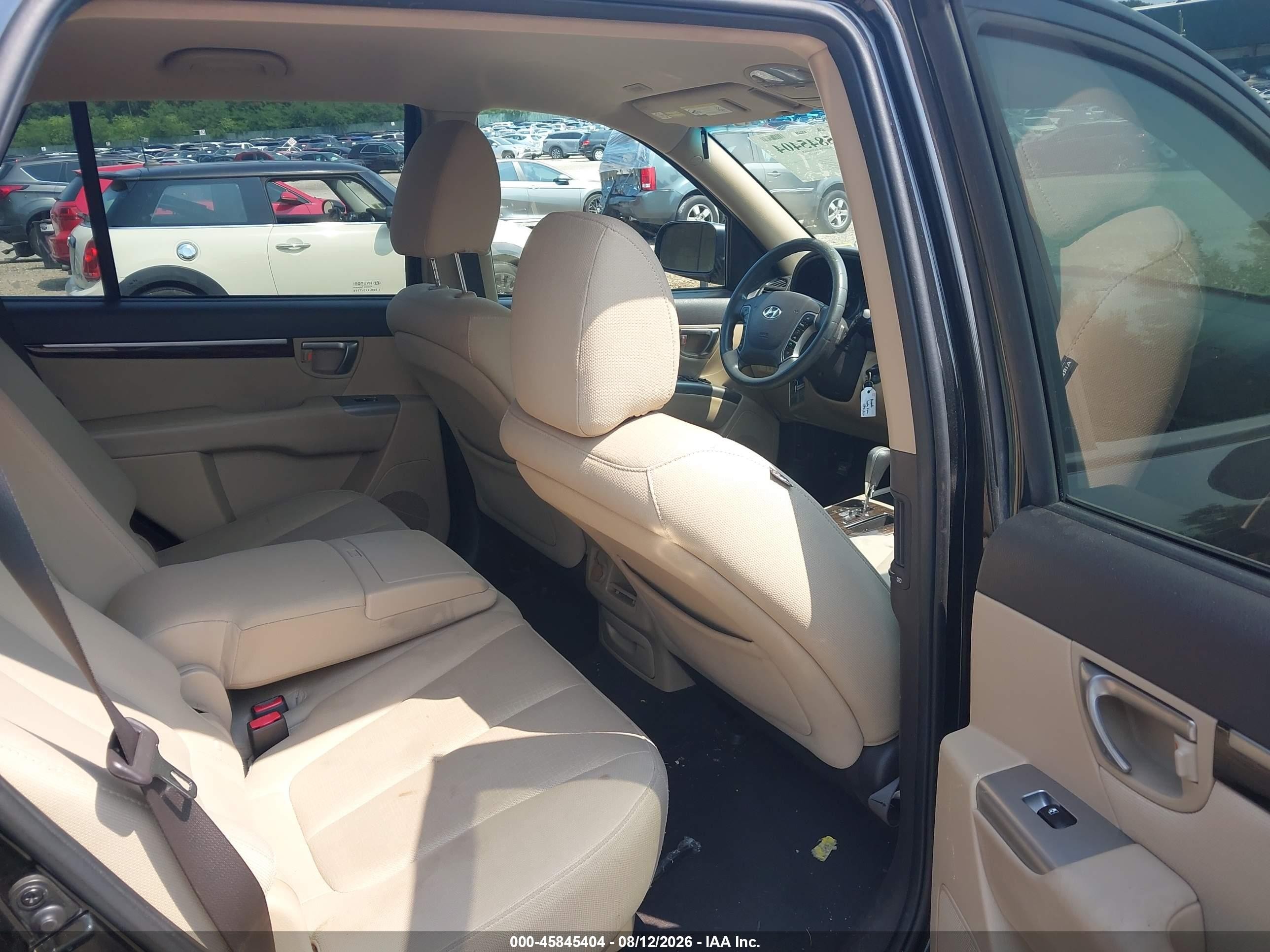 2011 Hyundai Santa Fe Gls V6 Черный vin: 5XYZGDAG4BG051438