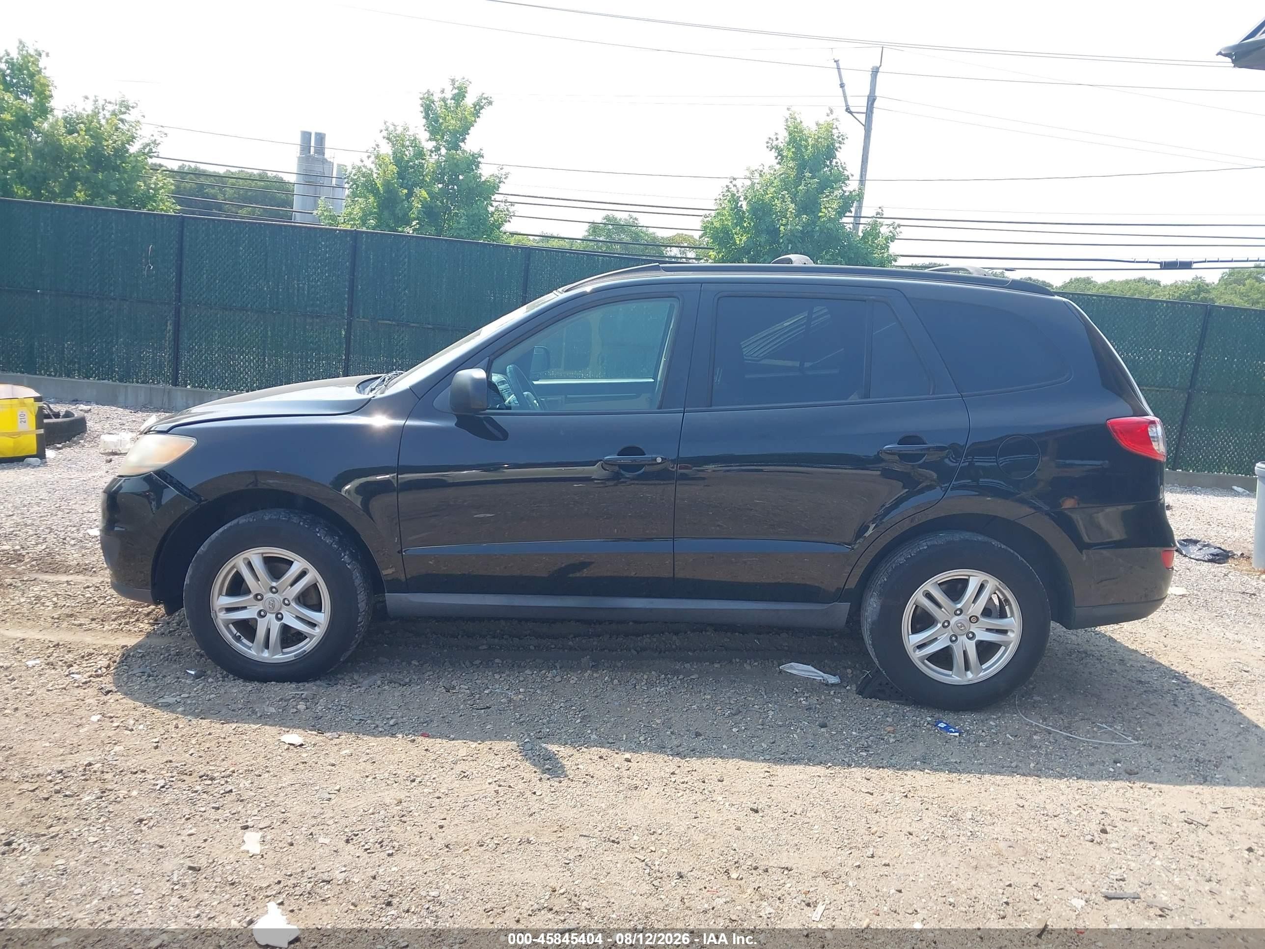 2011 Hyundai Santa Fe Gls V6 Черный vin: 5XYZGDAG4BG051438