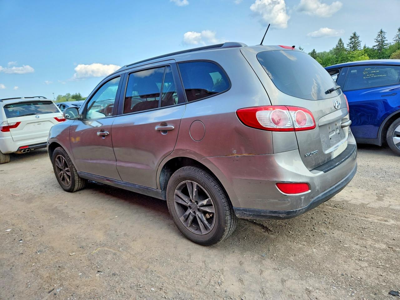 2011 Hyundai Santa Fe Gls Gray vin: 5XYZGDAG4BG054601