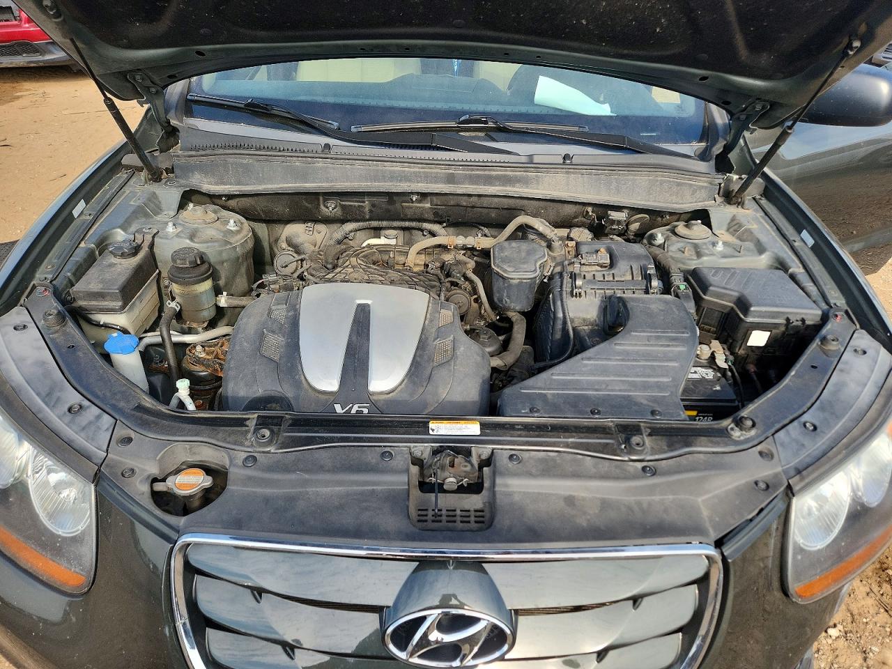 2011 Hyundai Santa Fe Gls Gray vin: 5XYZGDAG4BG059085