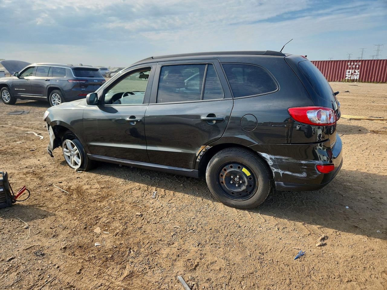 2011 Hyundai Santa Fe Gls Gray vin: 5XYZGDAG4BG059085