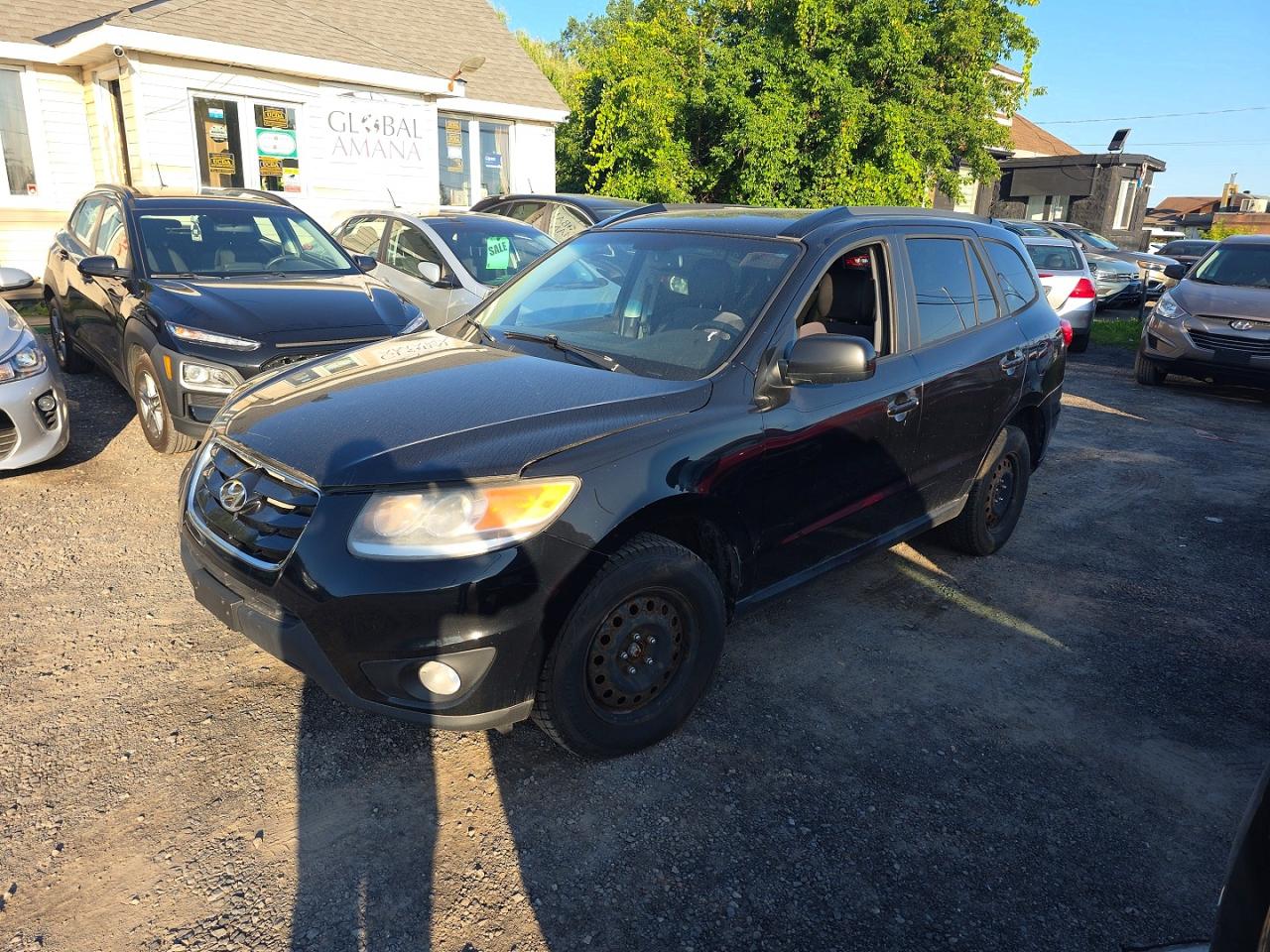 2011 Hyundai Santa Fe Gls Черный vin: 5XYZGDAG4BG091177