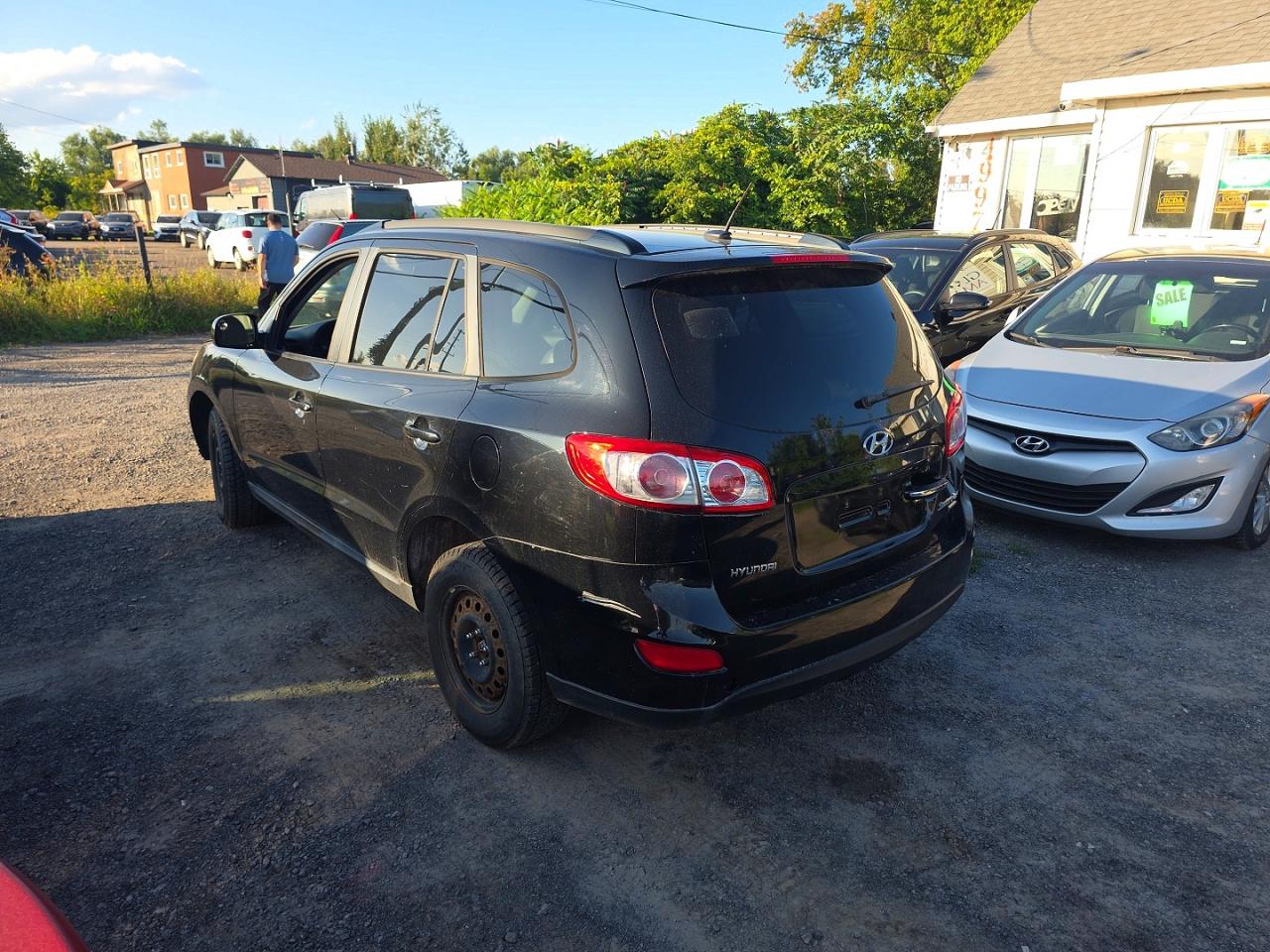 2011 Hyundai Santa Fe Gls Черный vin: 5XYZGDAG4BG091177