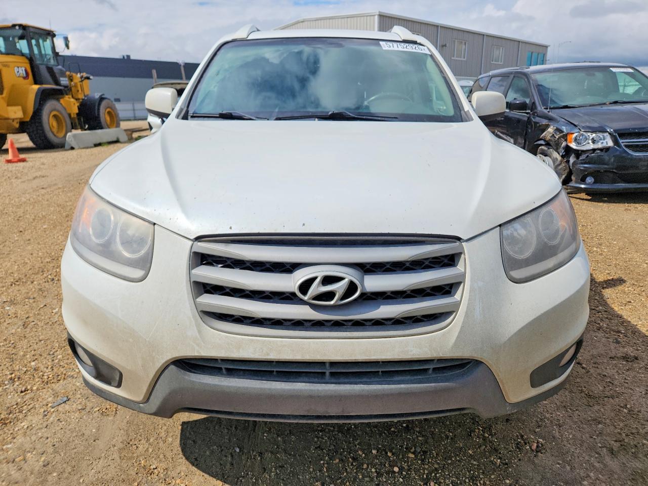 2012 Hyundai Santa Fe Gls White vin: 5XYZGDAG4CG119352