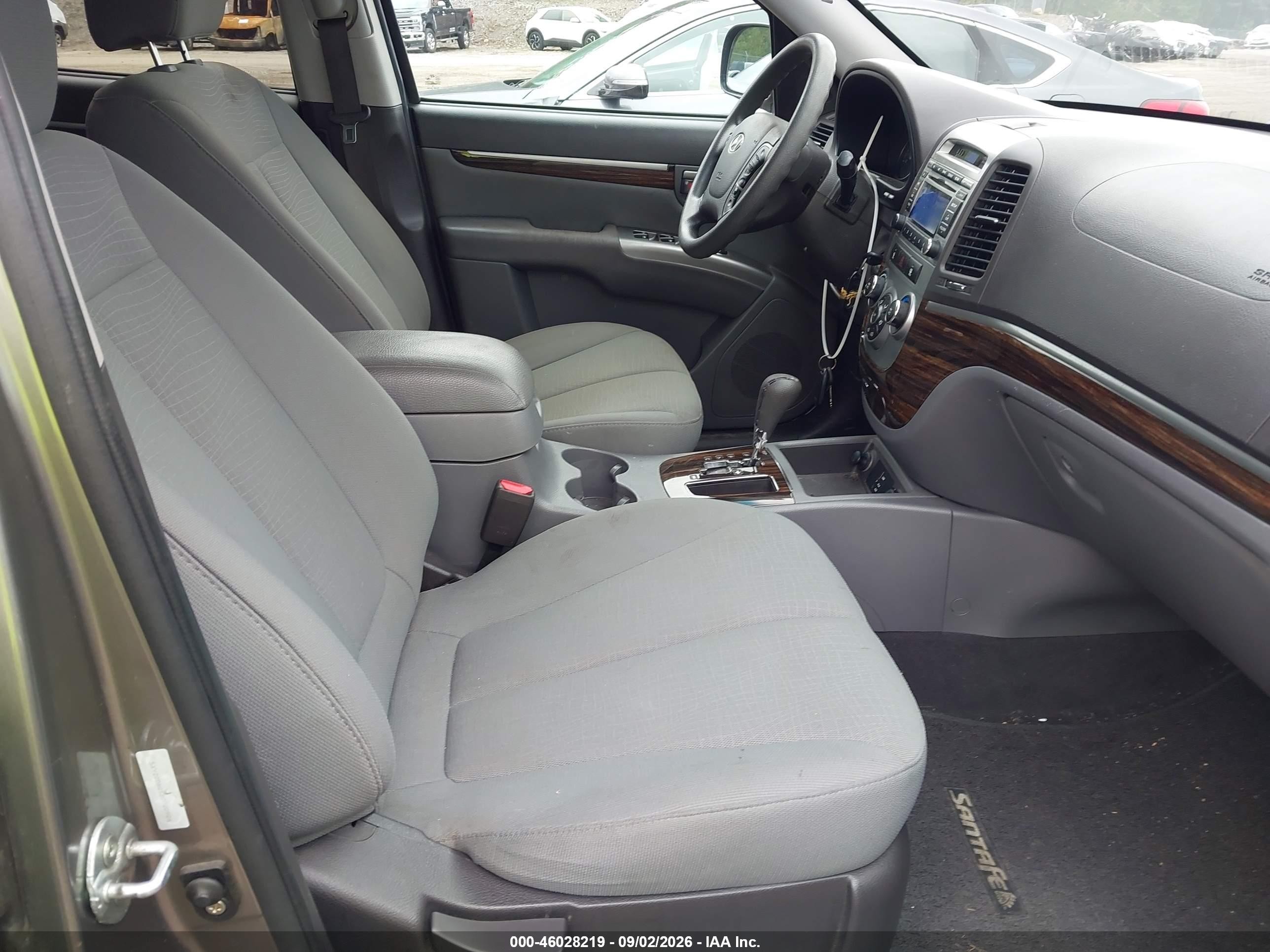 2011 Hyundai Santa Fe Gls V6 Gray vin: 5XYZGDAG5BG020926