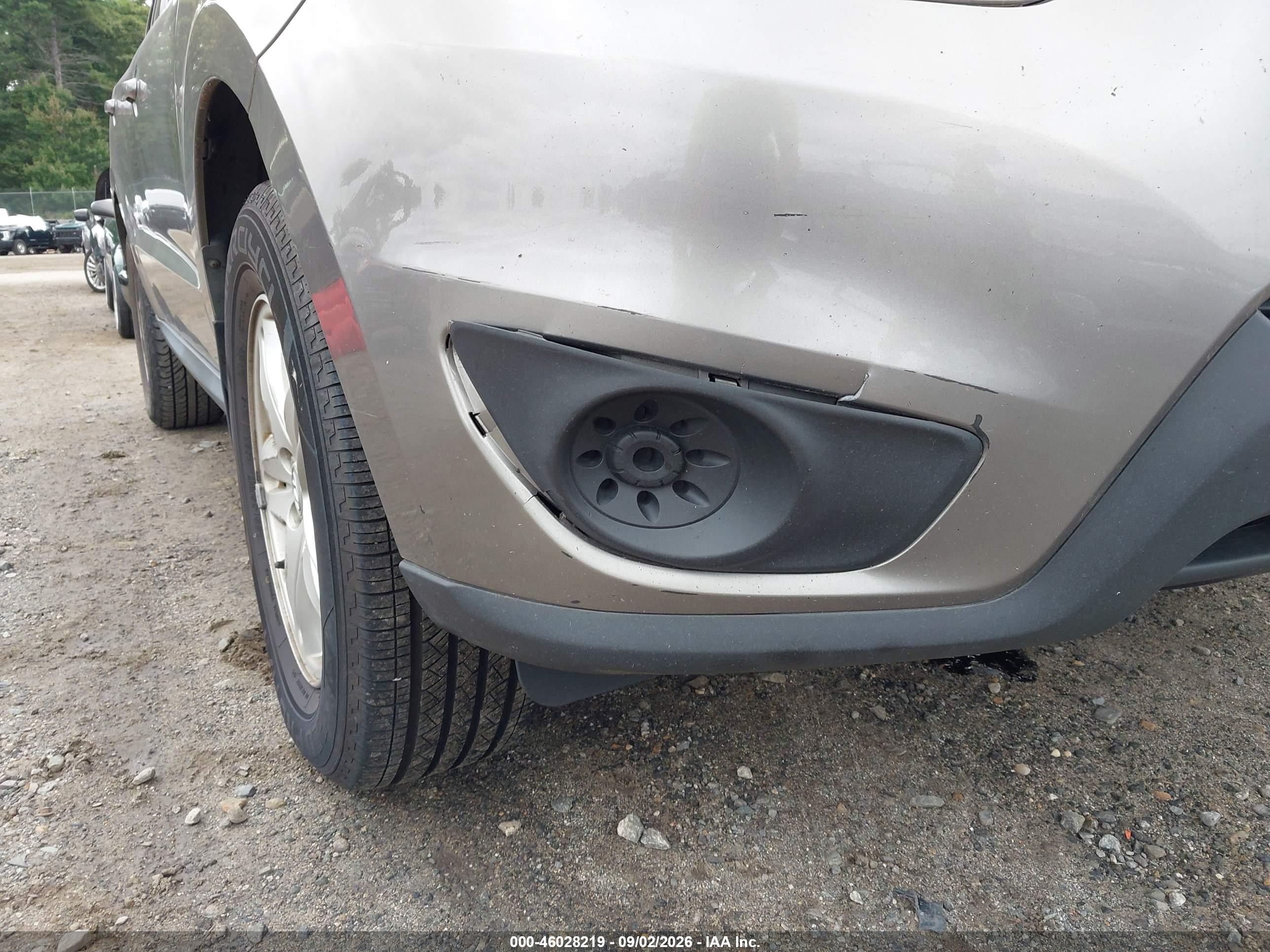 2011 Hyundai Santa Fe Gls V6 Gray vin: 5XYZGDAG5BG020926