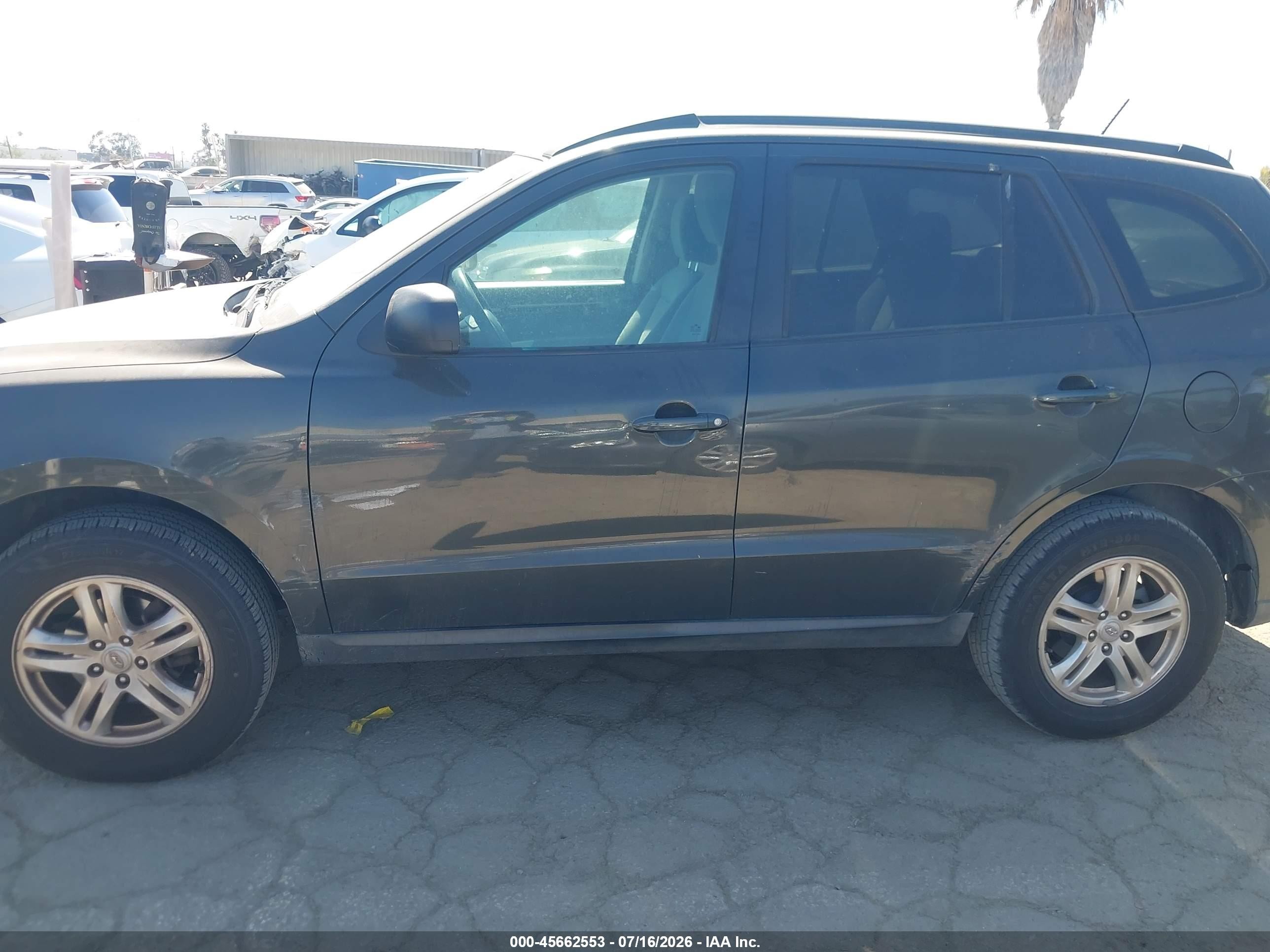 2011 Hyundai Santa Fe Gls V6 Gray vin: 5XYZGDAG7BG059162