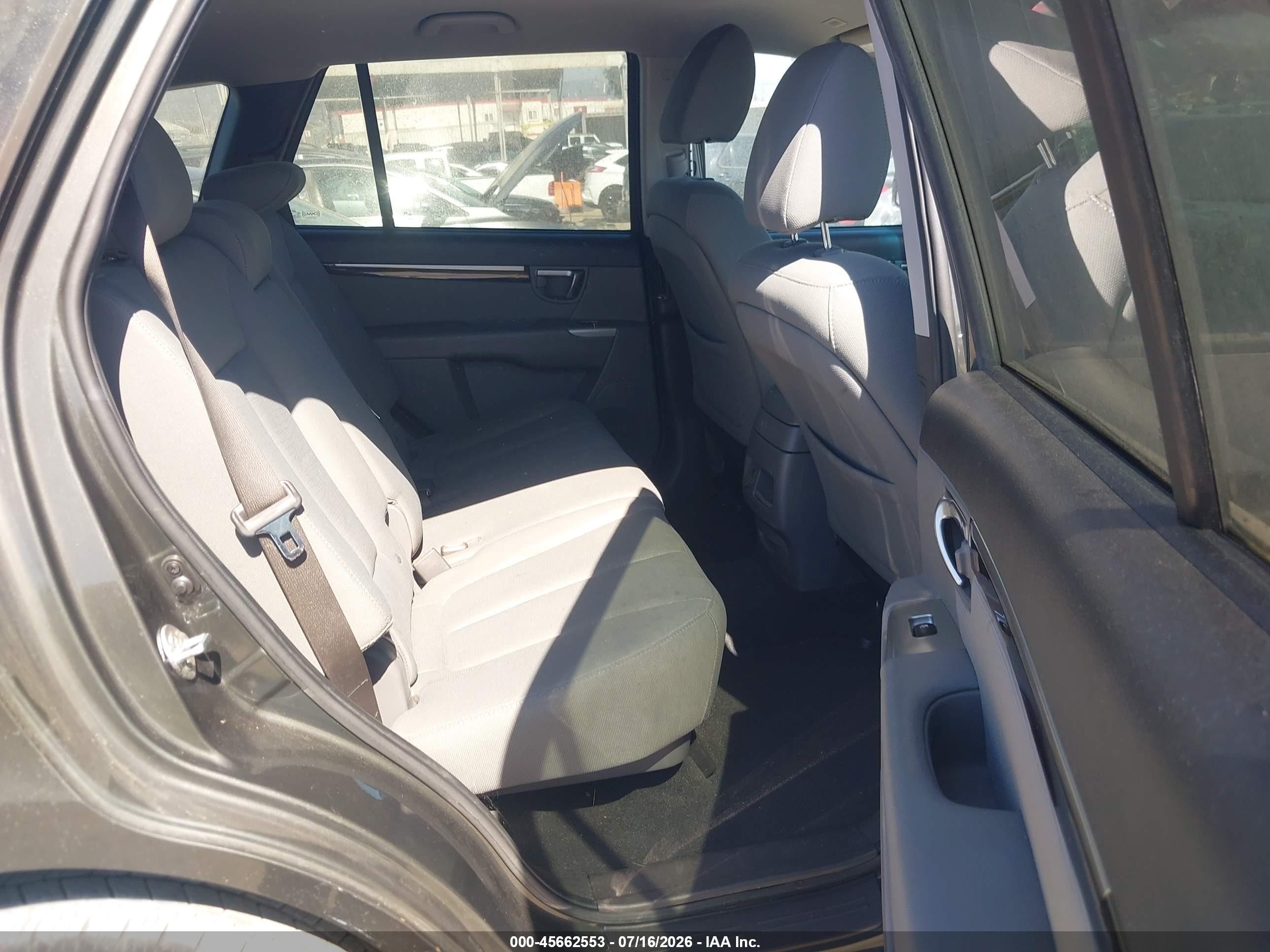 2011 Hyundai Santa Fe Gls V6 Gray vin: 5XYZGDAG7BG059162