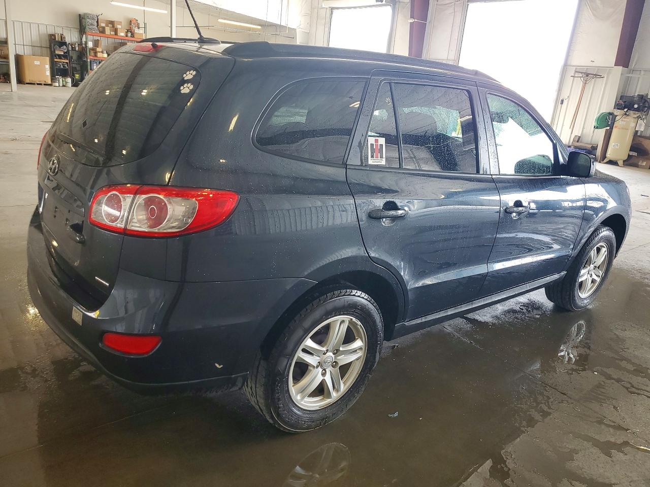 2012 Hyundai Santa Fe Gls Gray vin: 5XYZGDAG7CG124884