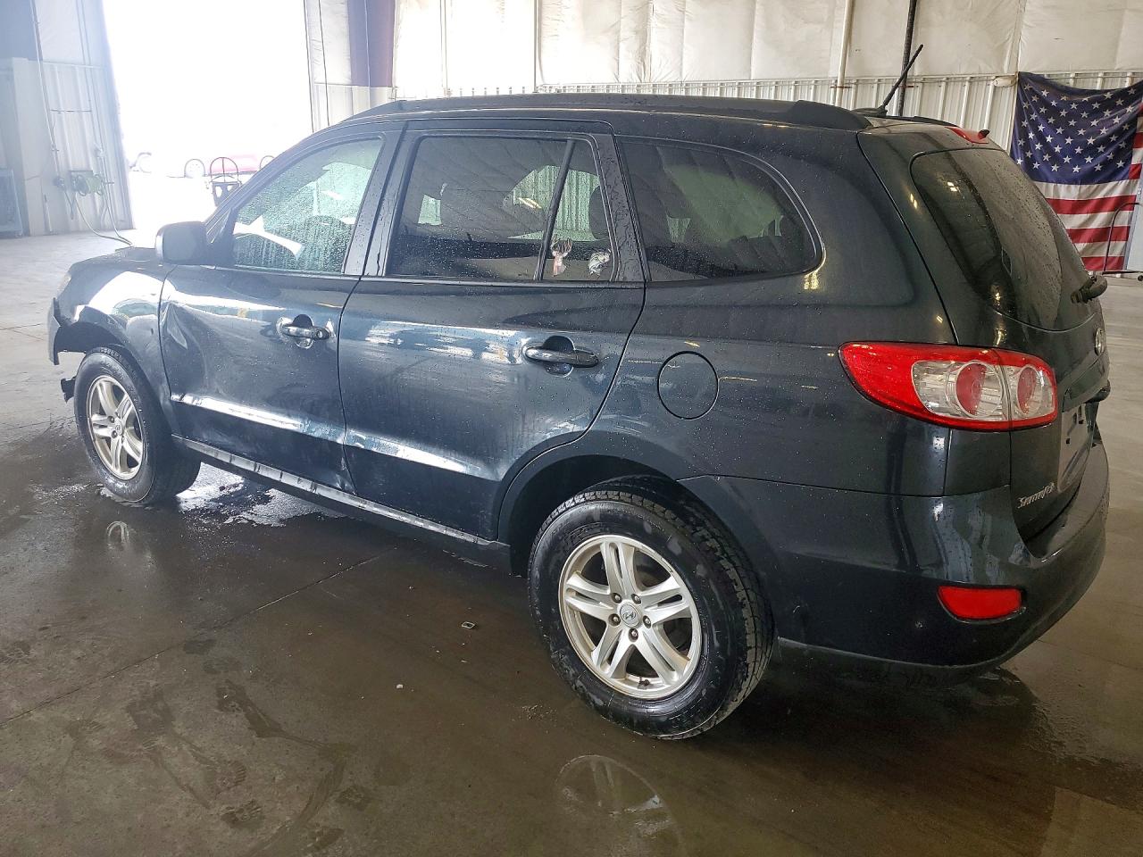 2012 Hyundai Santa Fe Gls Gray vin: 5XYZGDAG7CG124884