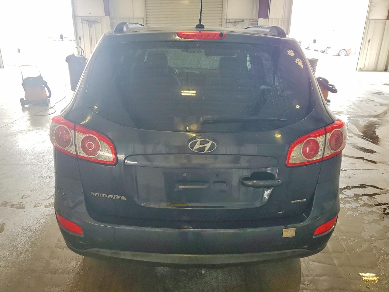 2012 Hyundai Santa Fe Gls Gray vin: 5XYZGDAG7CG124884