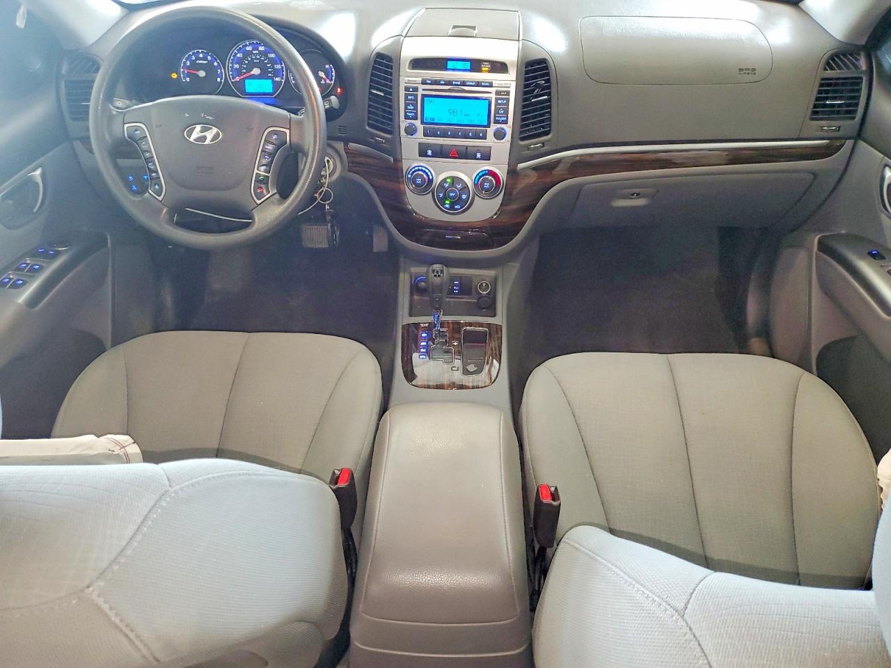 2012 Hyundai Santa Fe Gls Gray vin: 5XYZGDAG7CG124884