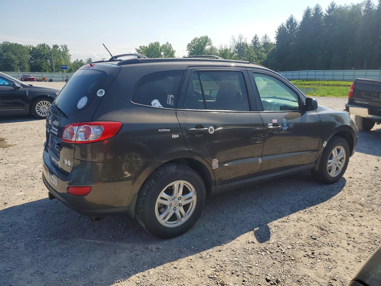 2011 Hyundai Santa Fe Gls Серый vin: 5XYZGDAG9BG015227