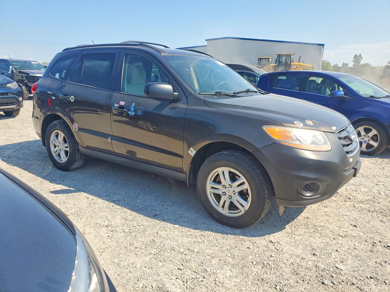 2011 Hyundai Santa Fe Gls Серый vin: 5XYZGDAG9BG015227