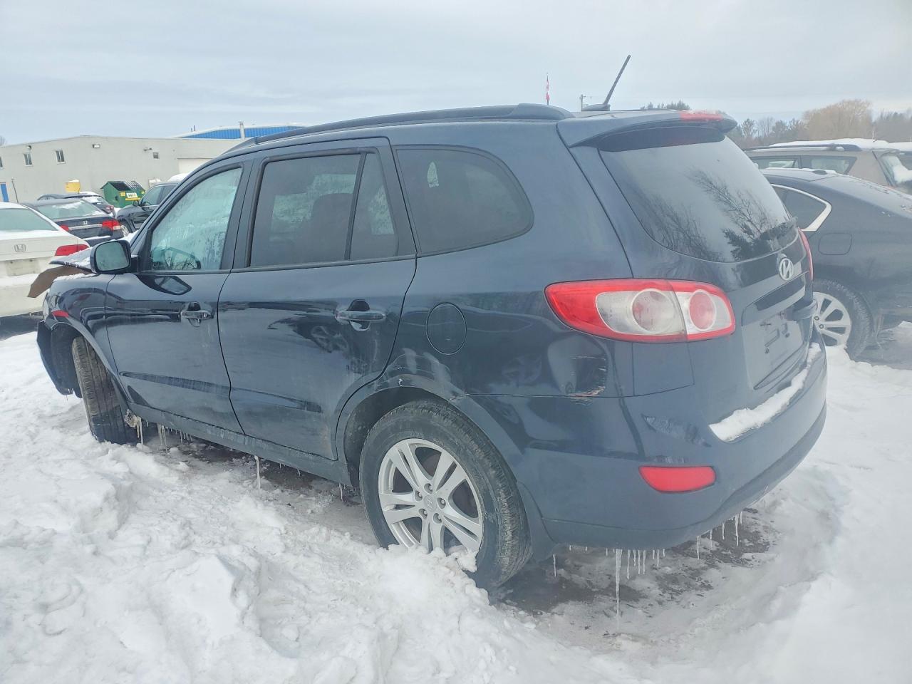 2011 Hyundai Santa Fe Gls Gray vin: 5XYZGDAG9BG040712