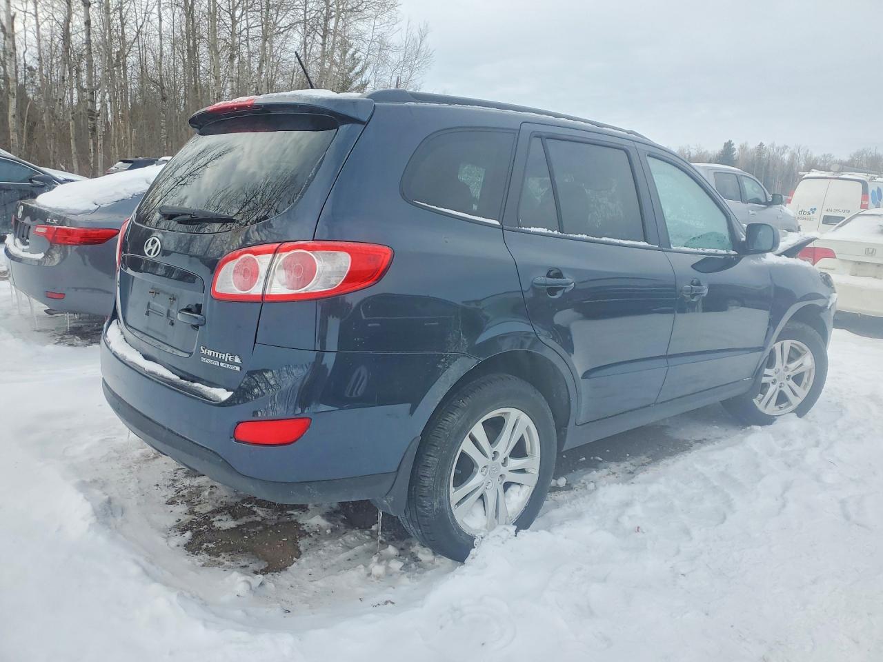 2011 Hyundai Santa Fe Gls Gray vin: 5XYZGDAG9BG040712