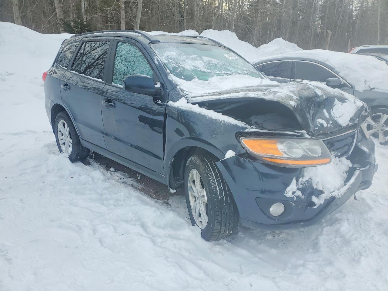 2011 Hyundai Santa Fe Gls Gray vin: 5XYZGDAG9BG040712