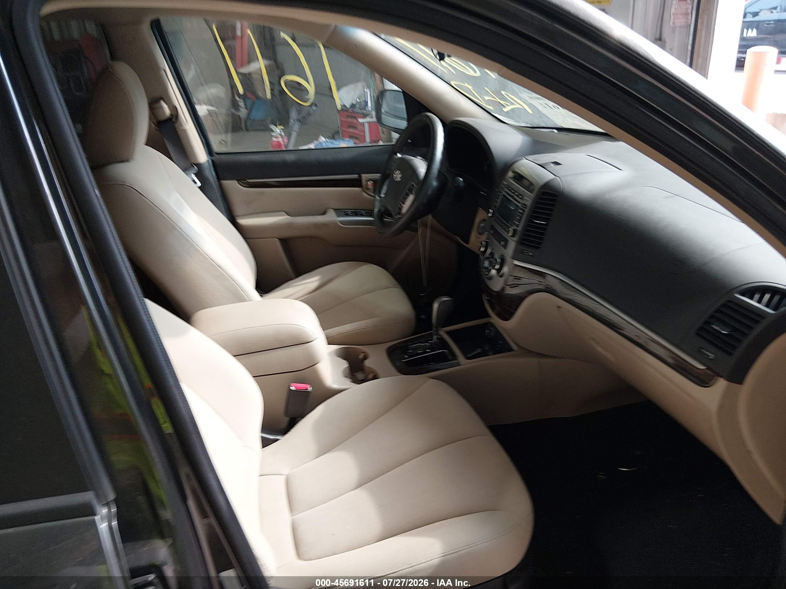2012 Hyundai Santa Fe Gls V6 Green vin: 5XYZGDAG9CG139905