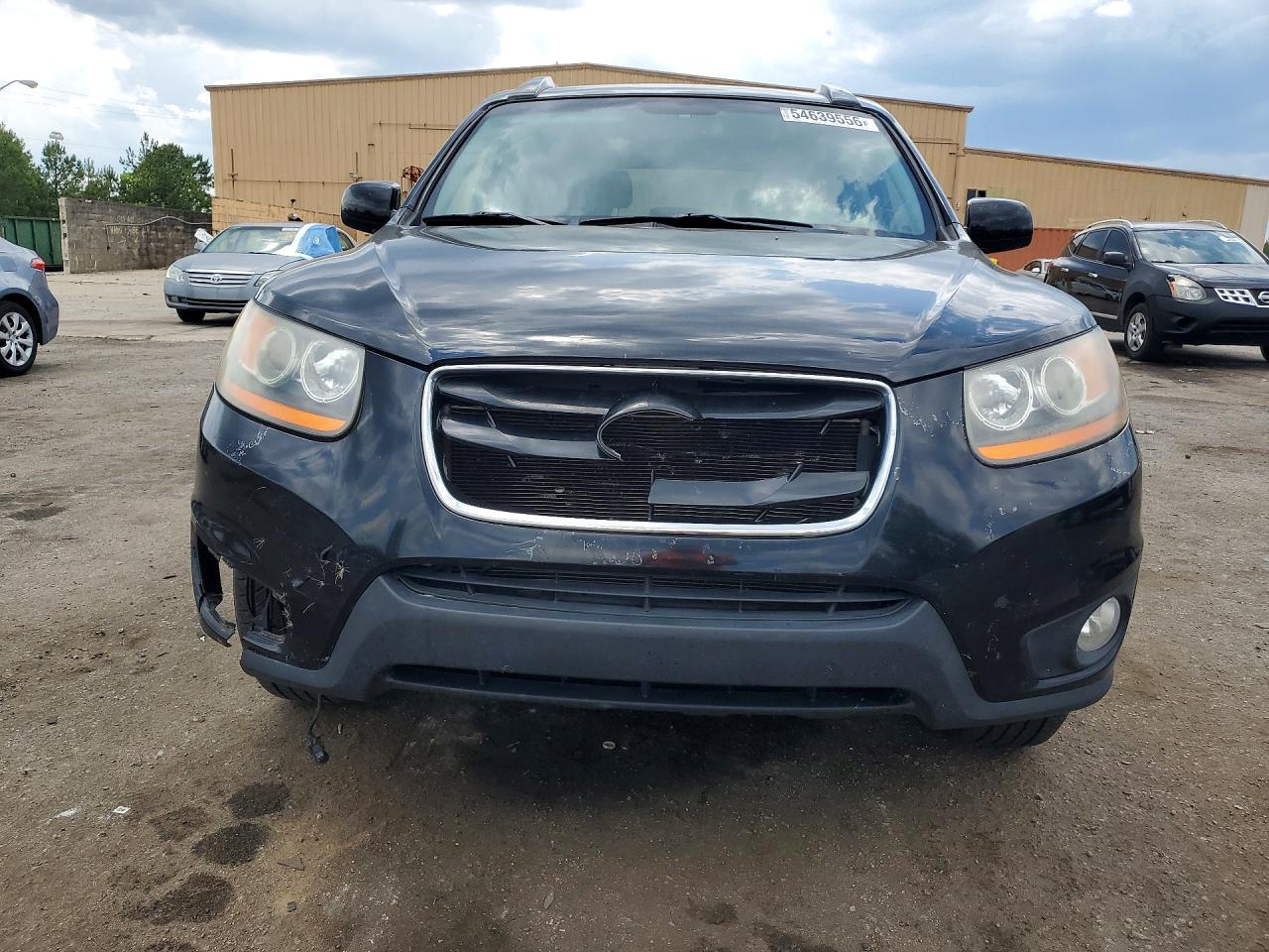 2011 Hyundai Santa Fe Se Black vin: 5XYZH4AG0BG058478