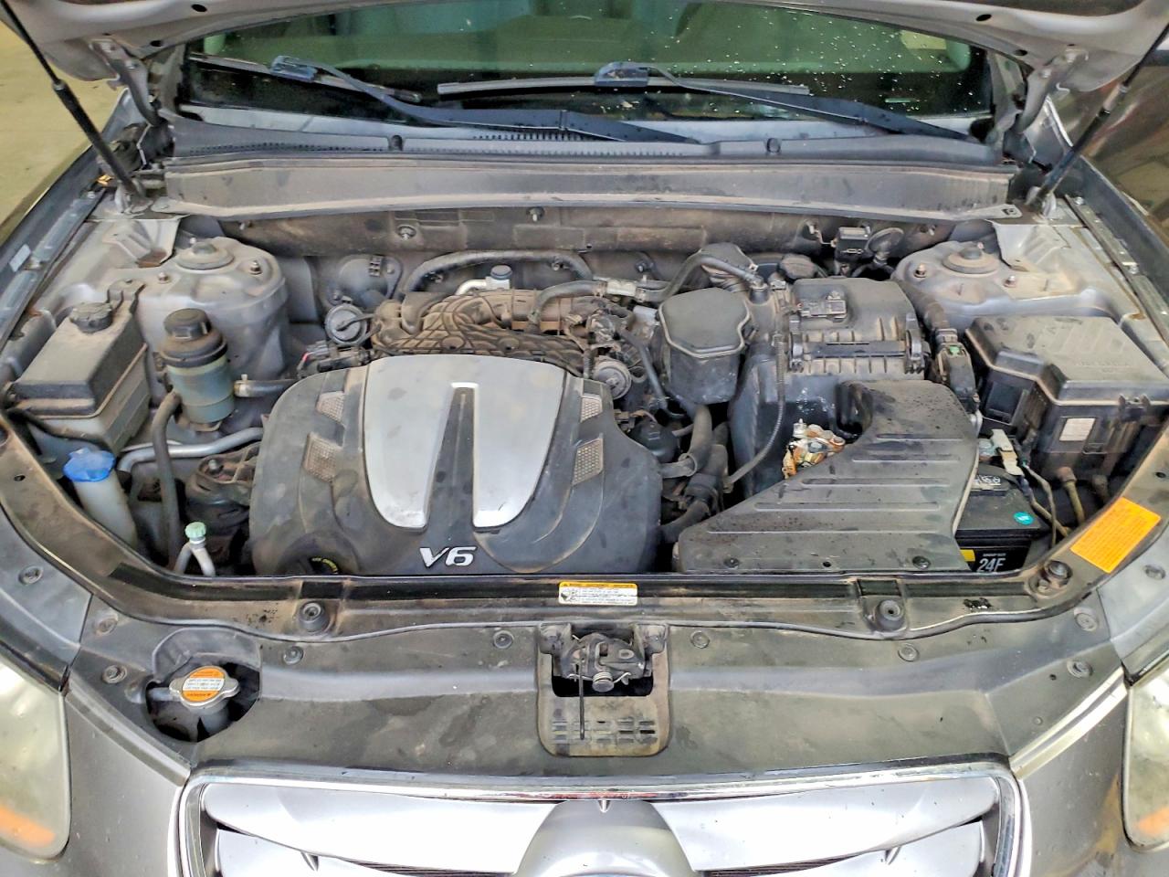 2011 Hyundai Santa Fe Se Серый vin: 5XYZH4AG2BG044923