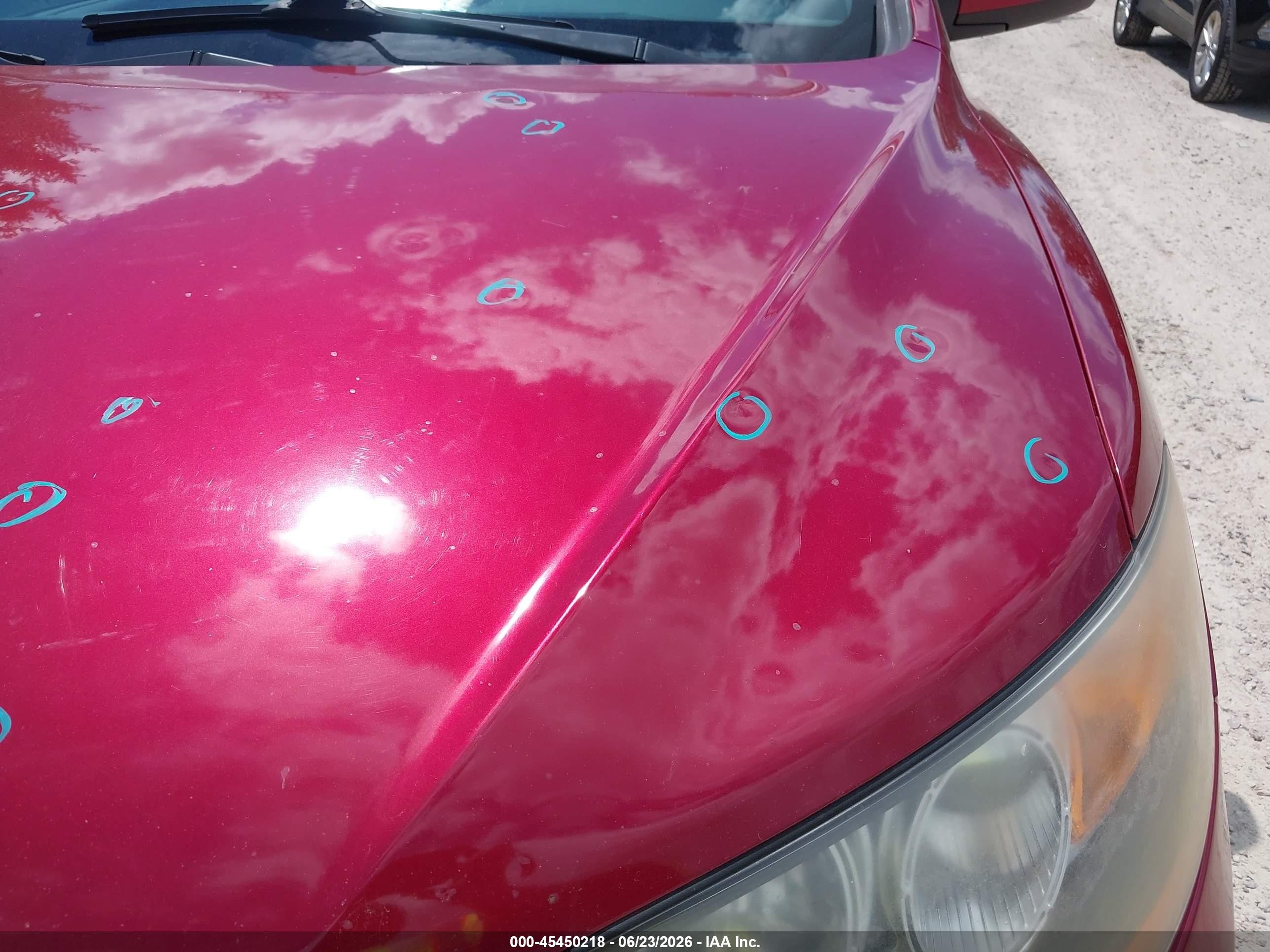 2011 Hyundai Santa Fe Se Red vin: 5XYZH4AG2BG076450