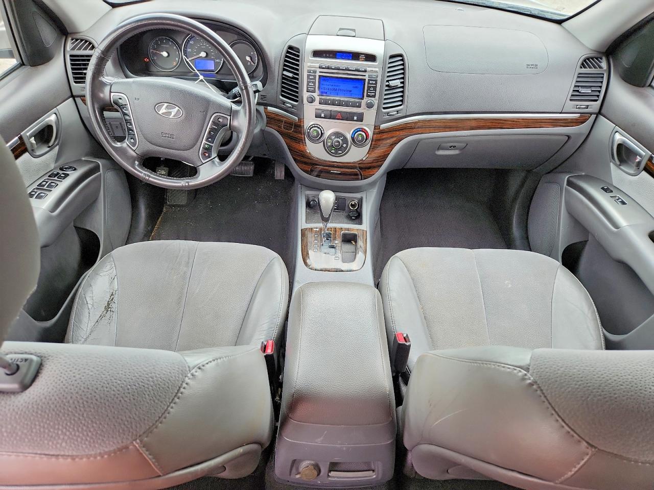 2012 Hyundai Santa Fe Se Gray vin: 5XYZH4AG2CG108010