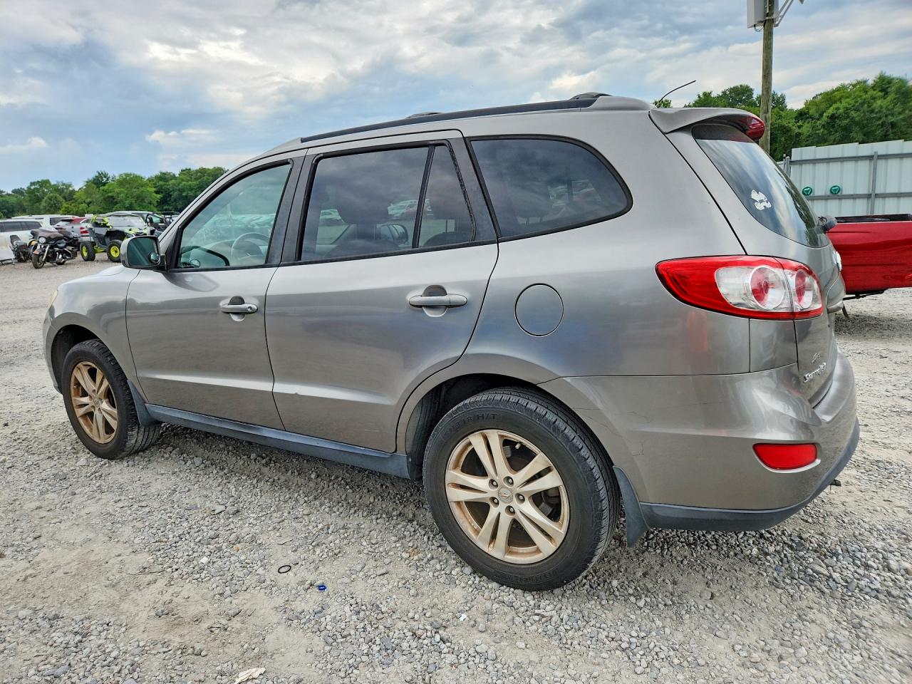 2012 Hyundai Santa Fe Se Gray vin: 5XYZH4AG2CG108010