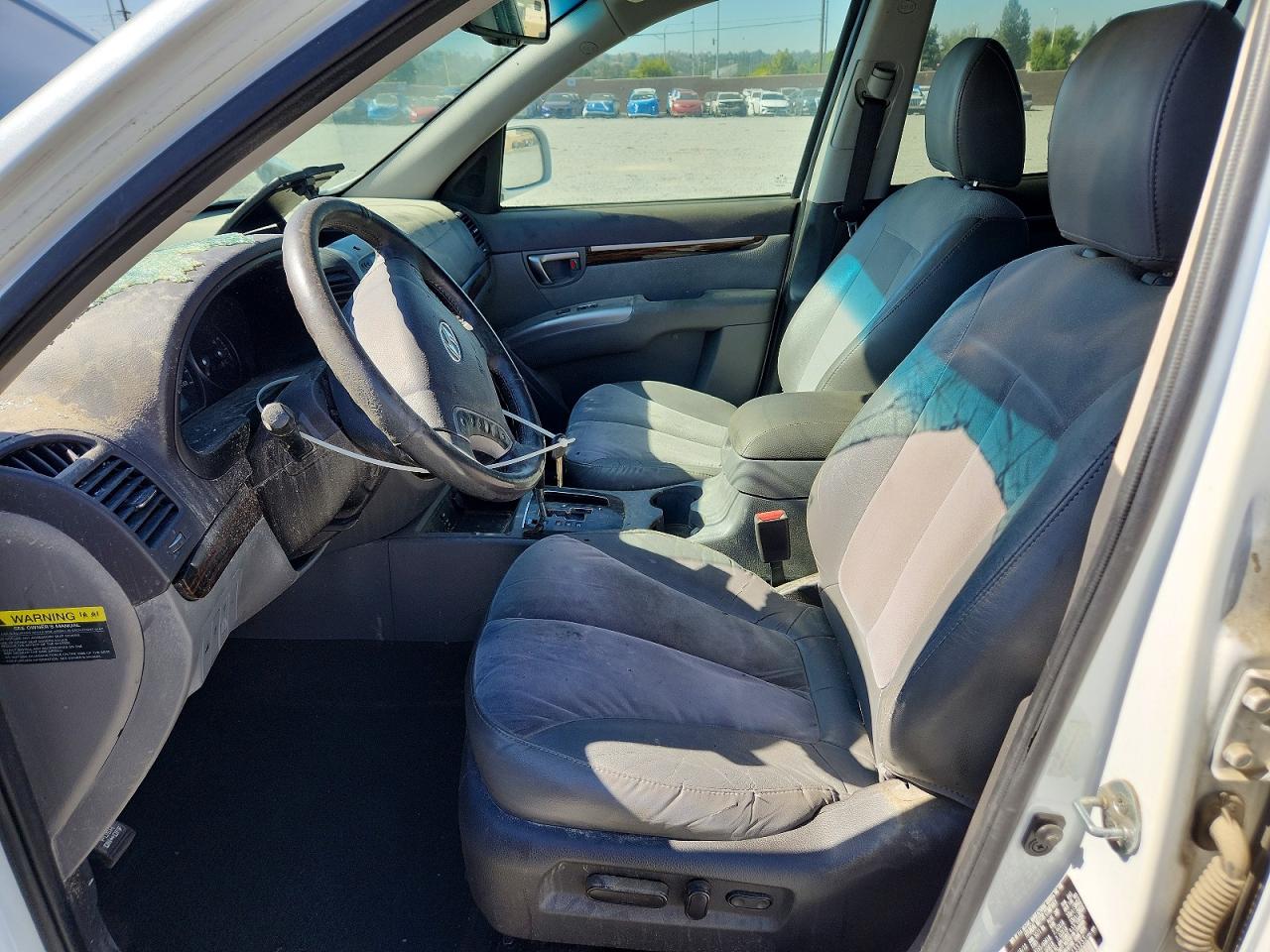 2012 Hyundai Santa Fe Se White vin: 5XYZH4AG2CG135255