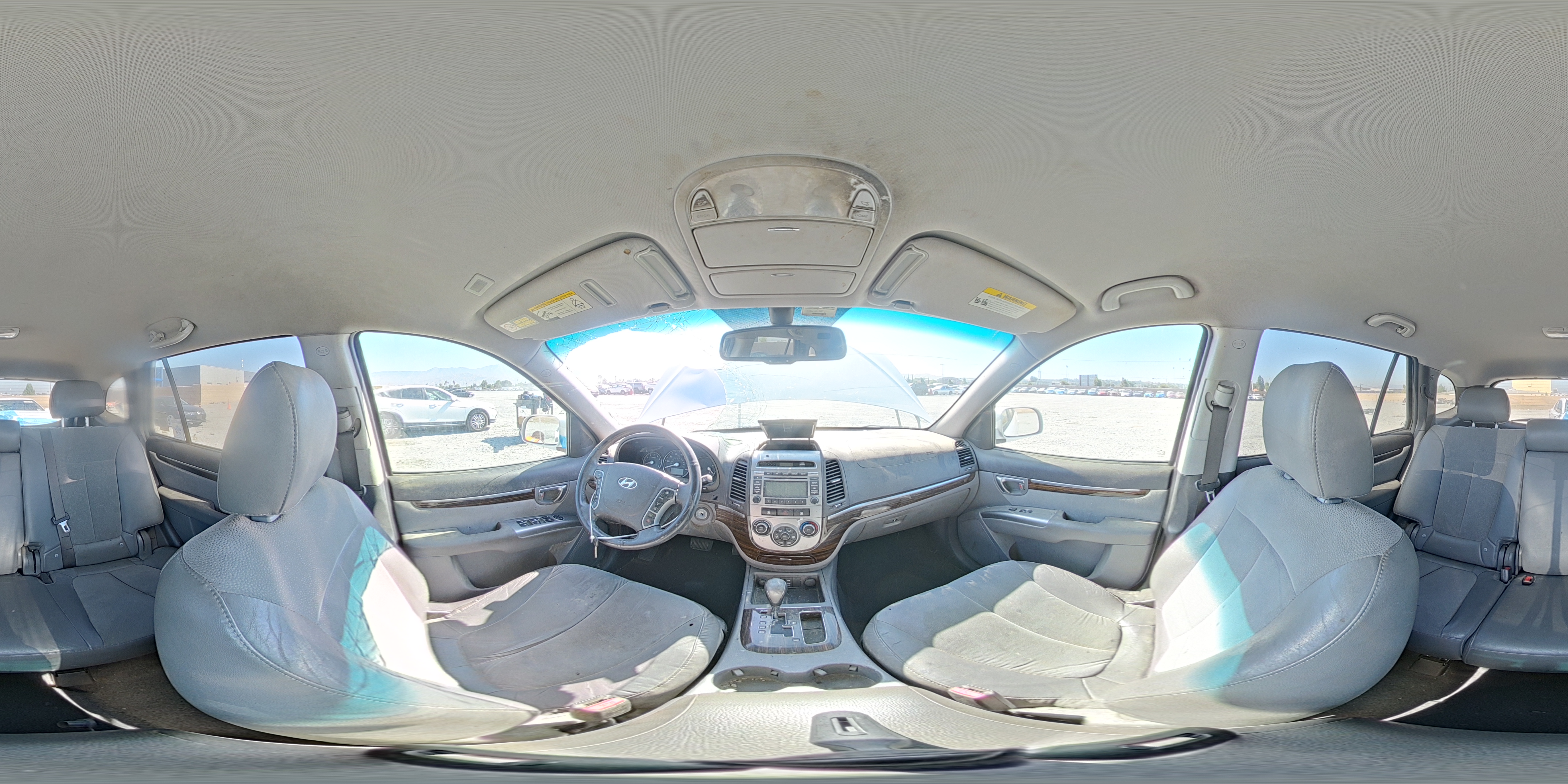 2012 Hyundai Santa Fe Se White vin: 5XYZH4AG2CG135255