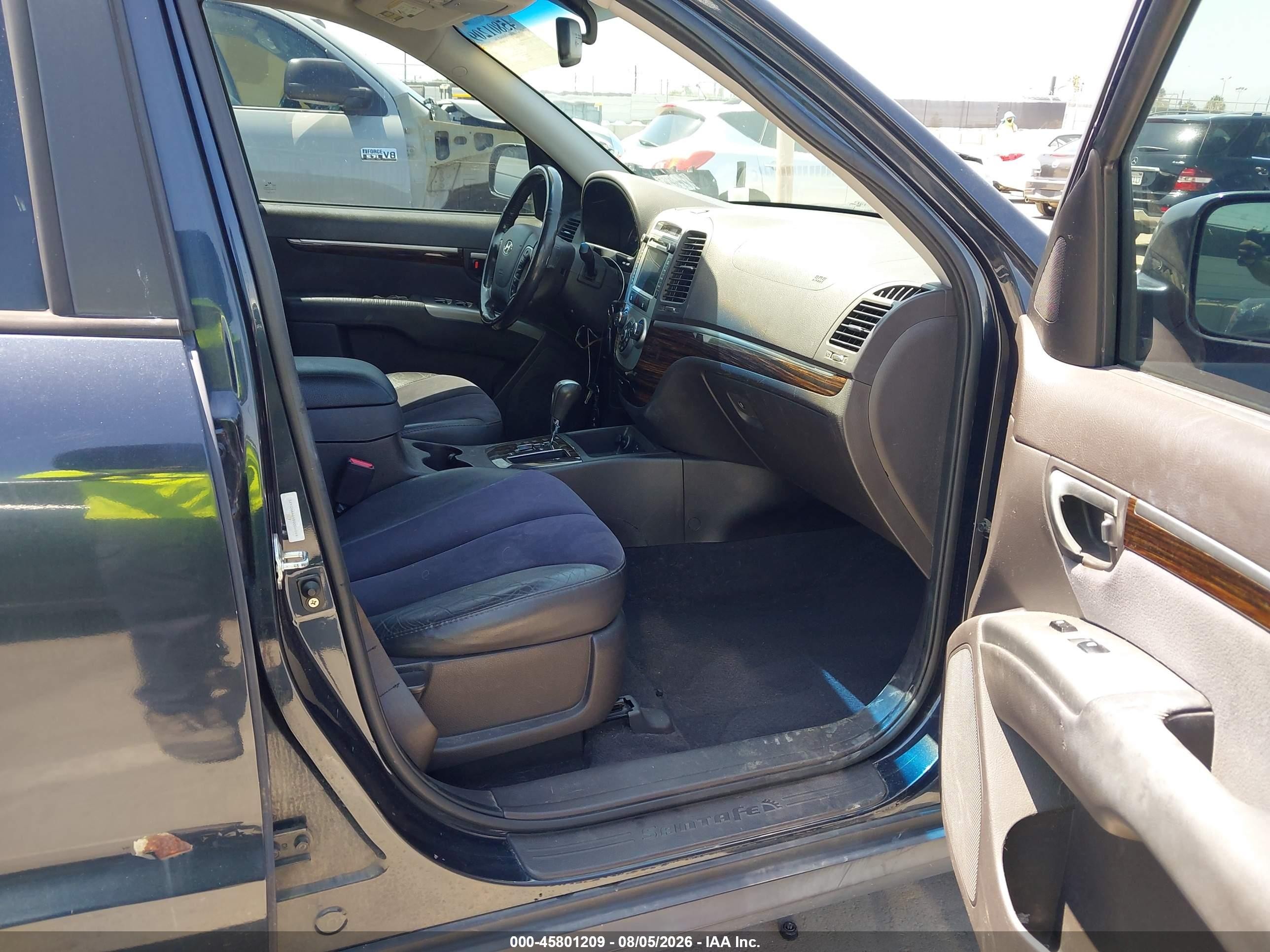 2011 Hyundai Santa Fe Se Blue vin: 5XYZH4AG4BG006044