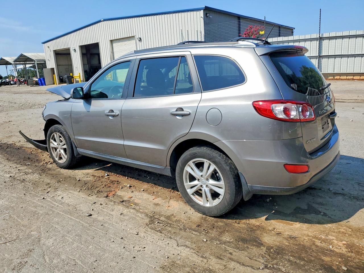 2011 Hyundai Santa Fe Se Gray vin: 5XYZH4AG4BG018646
