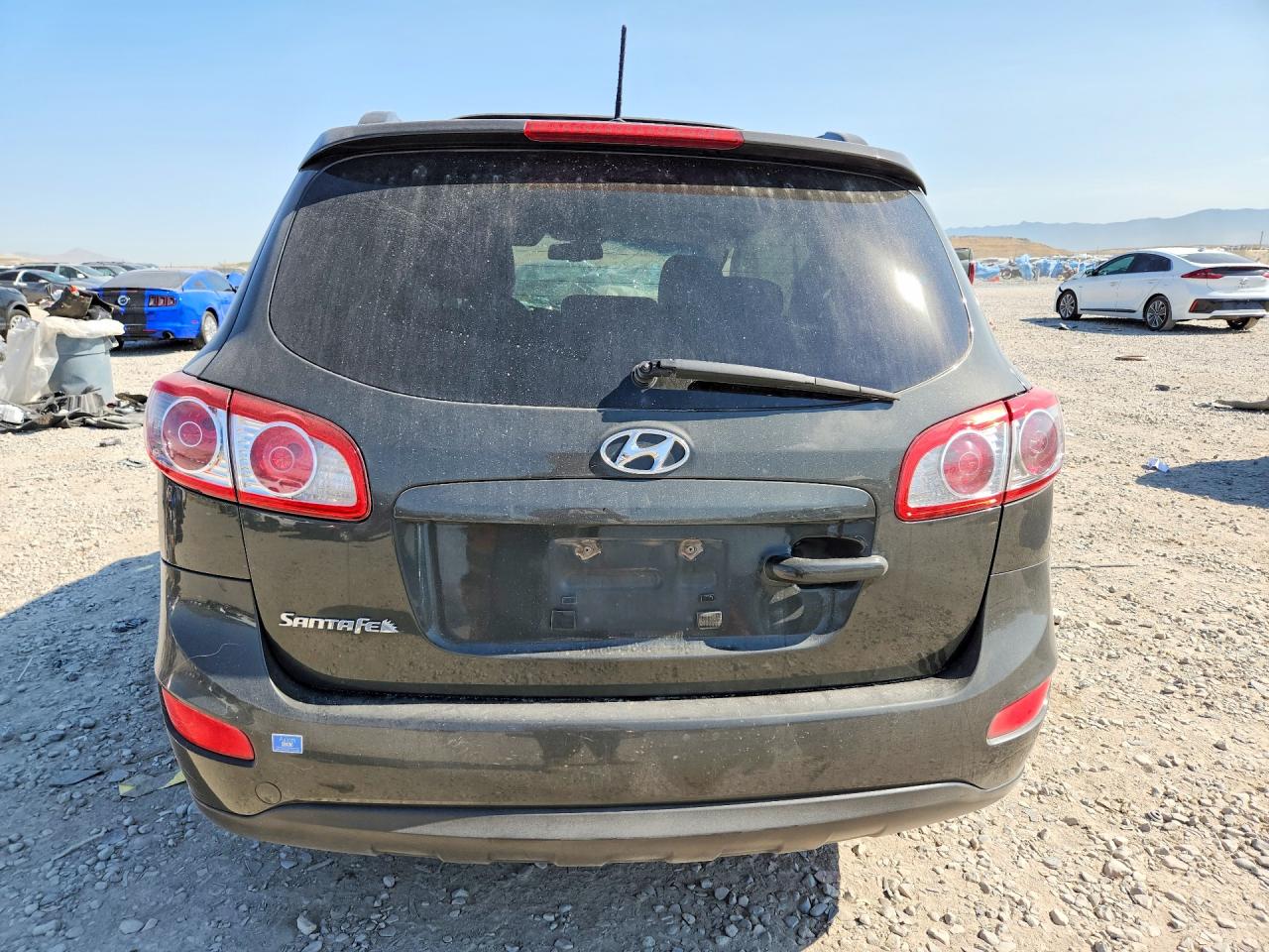 2012 Hyundai Santa Fe Se Green vin: 5XYZH4AG4CG098466