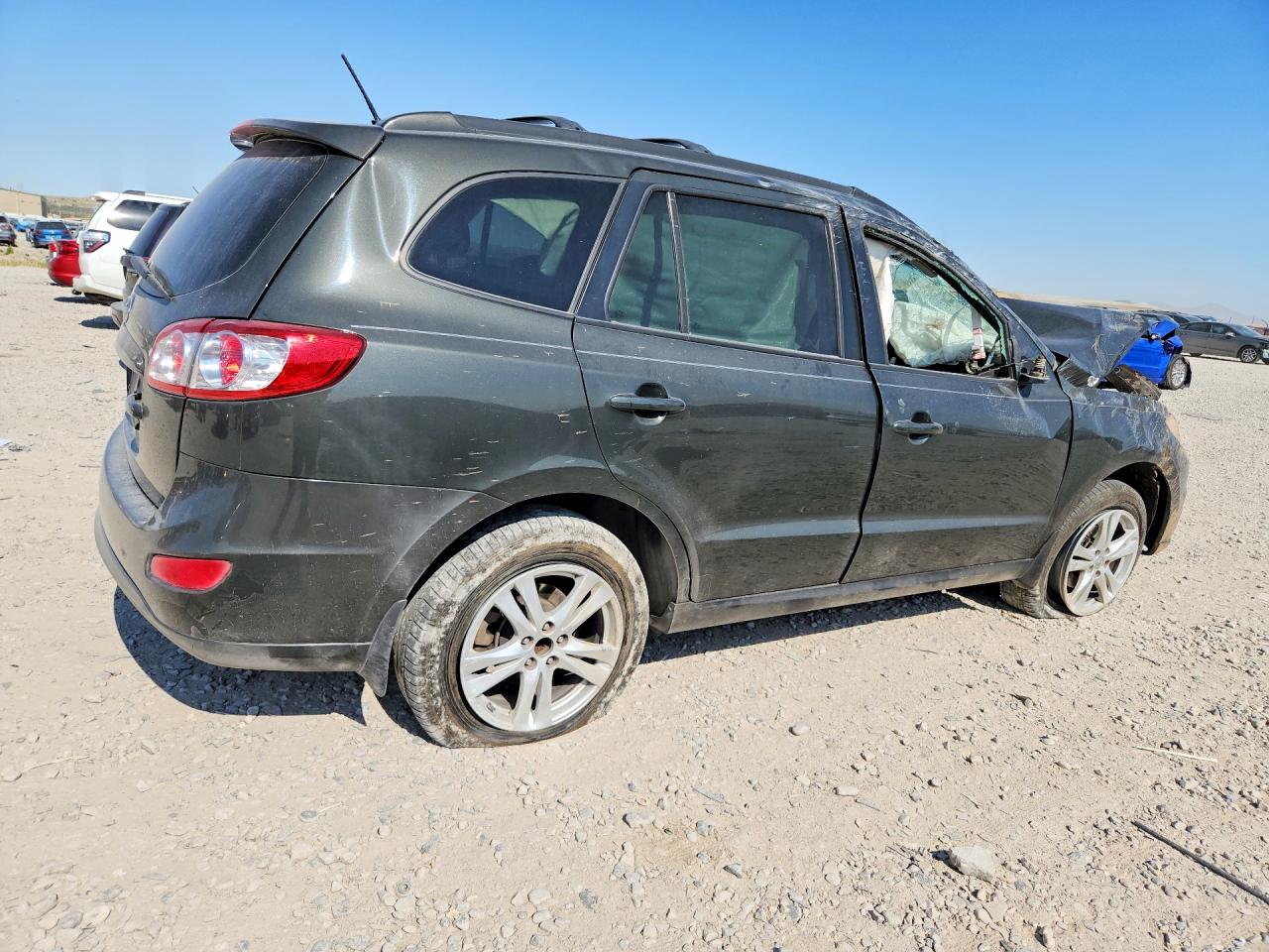 2012 Hyundai Santa Fe Se Green vin: 5XYZH4AG4CG098466