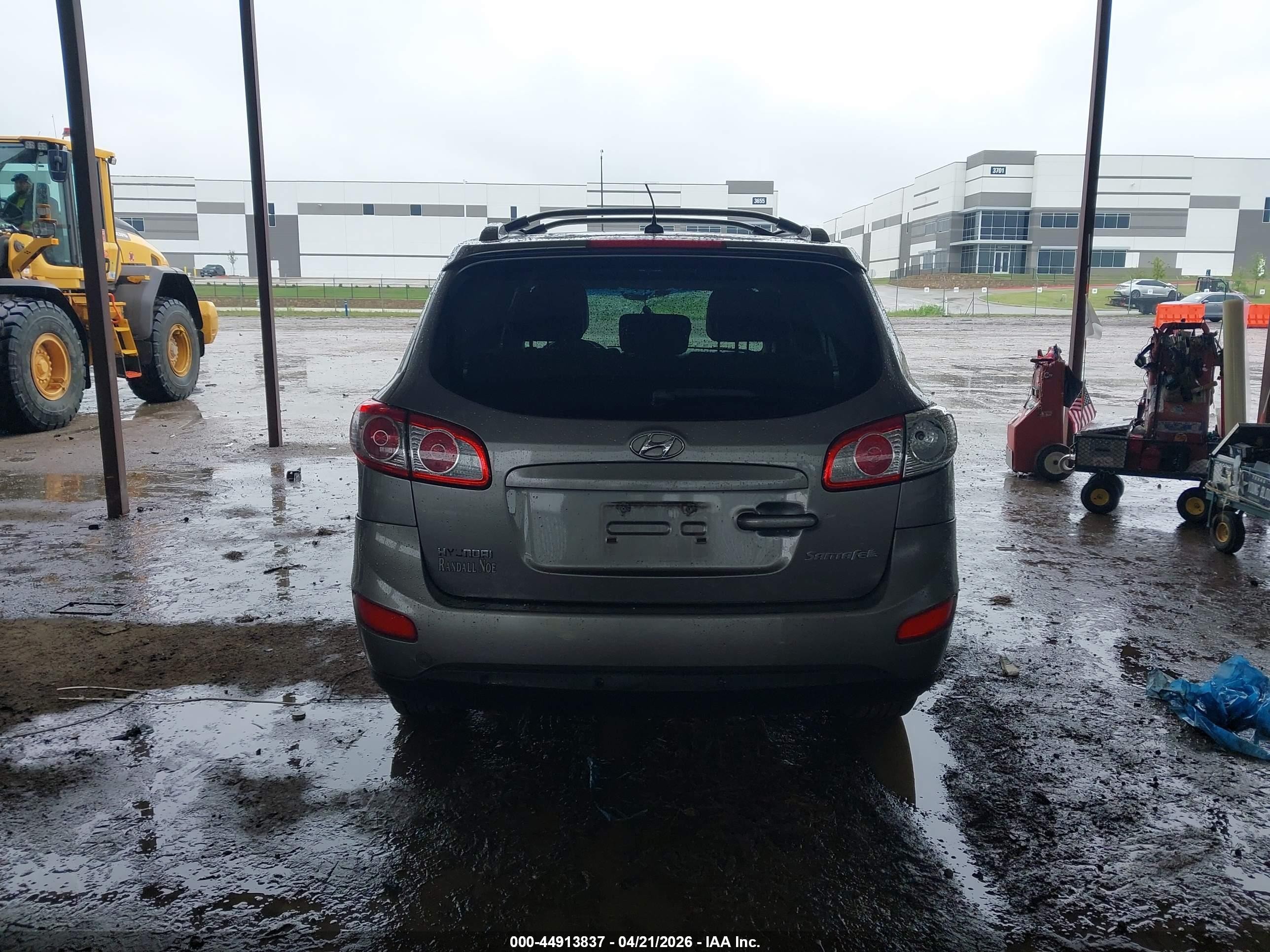 2011 Hyundai Santa Fe Se Gray vin: 5XYZH4AG7BG043265