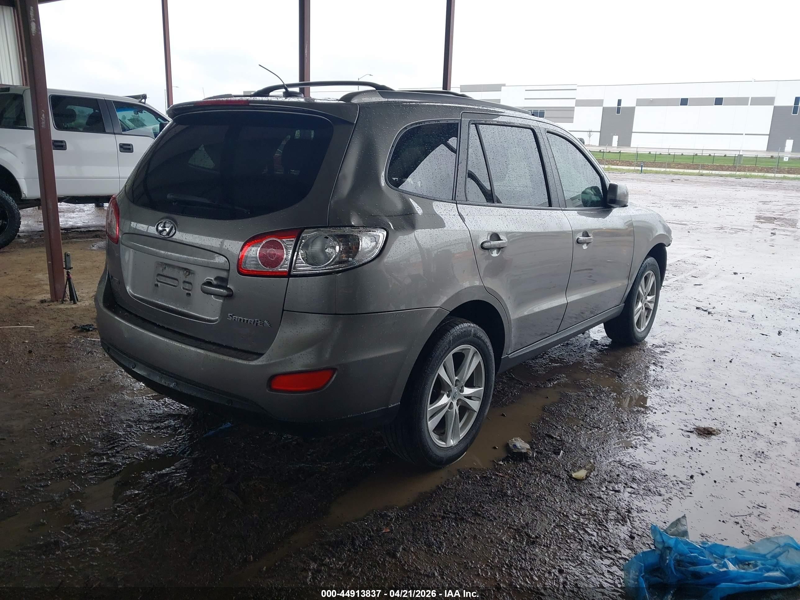 2011 Hyundai Santa Fe Se Gray vin: 5XYZH4AG7BG043265