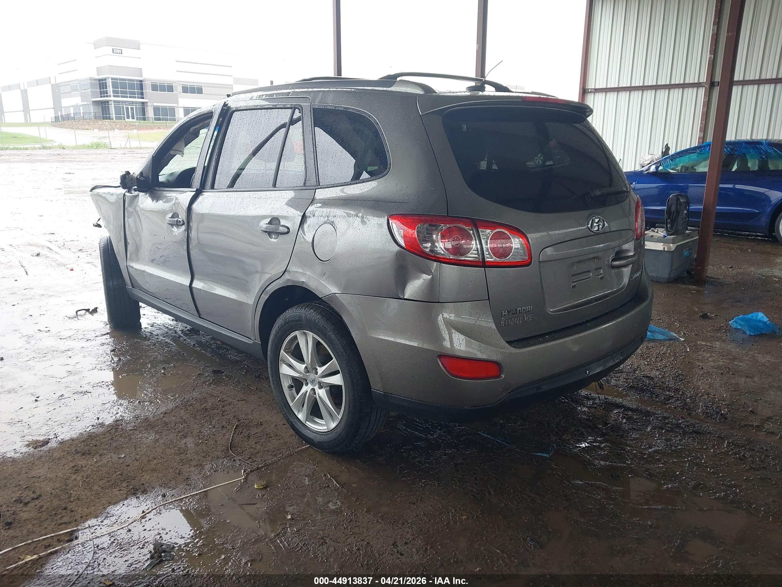 2011 Hyundai Santa Fe Se Gray vin: 5XYZH4AG7BG043265