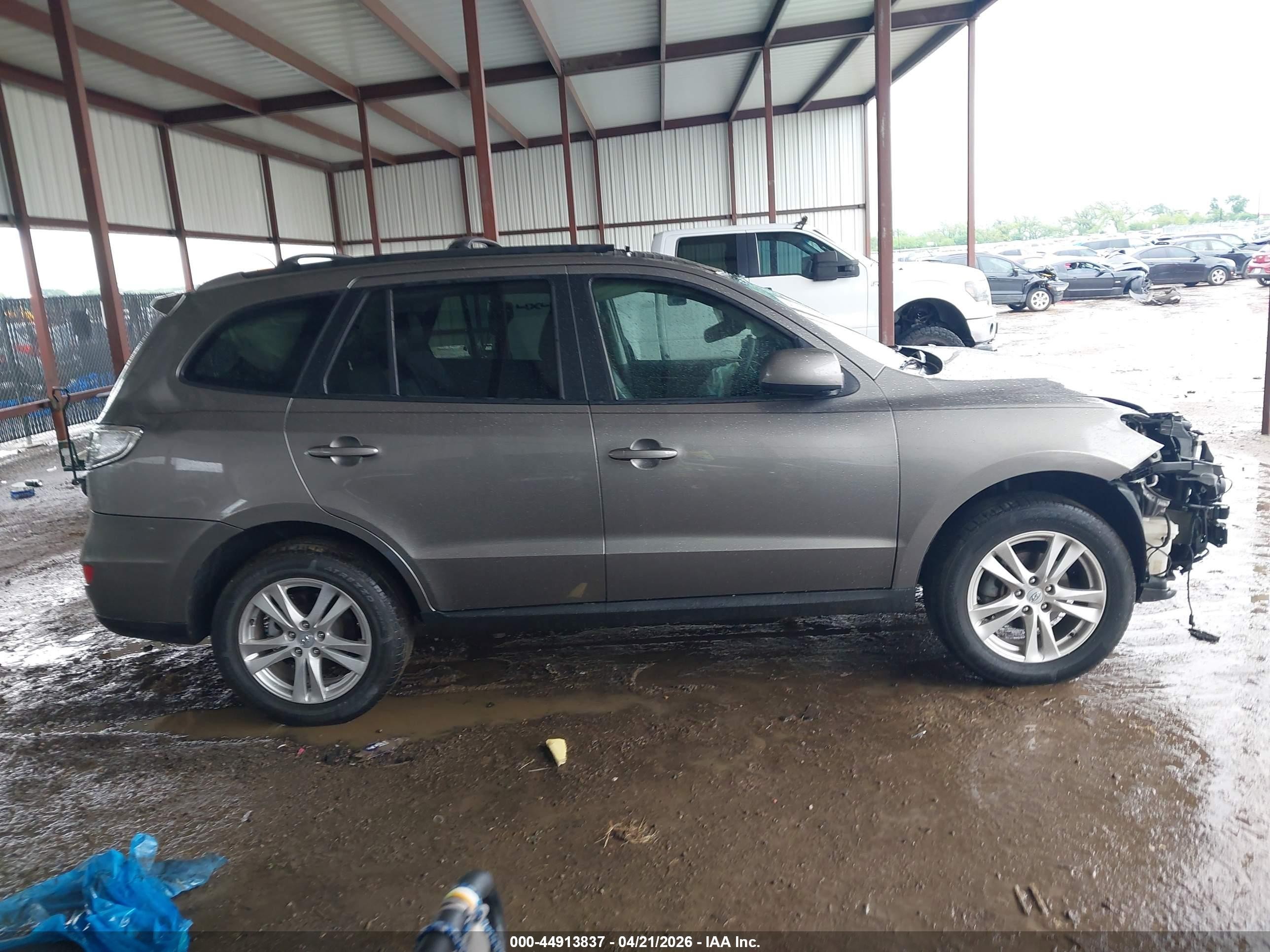 2011 Hyundai Santa Fe Se Gray vin: 5XYZH4AG7BG043265