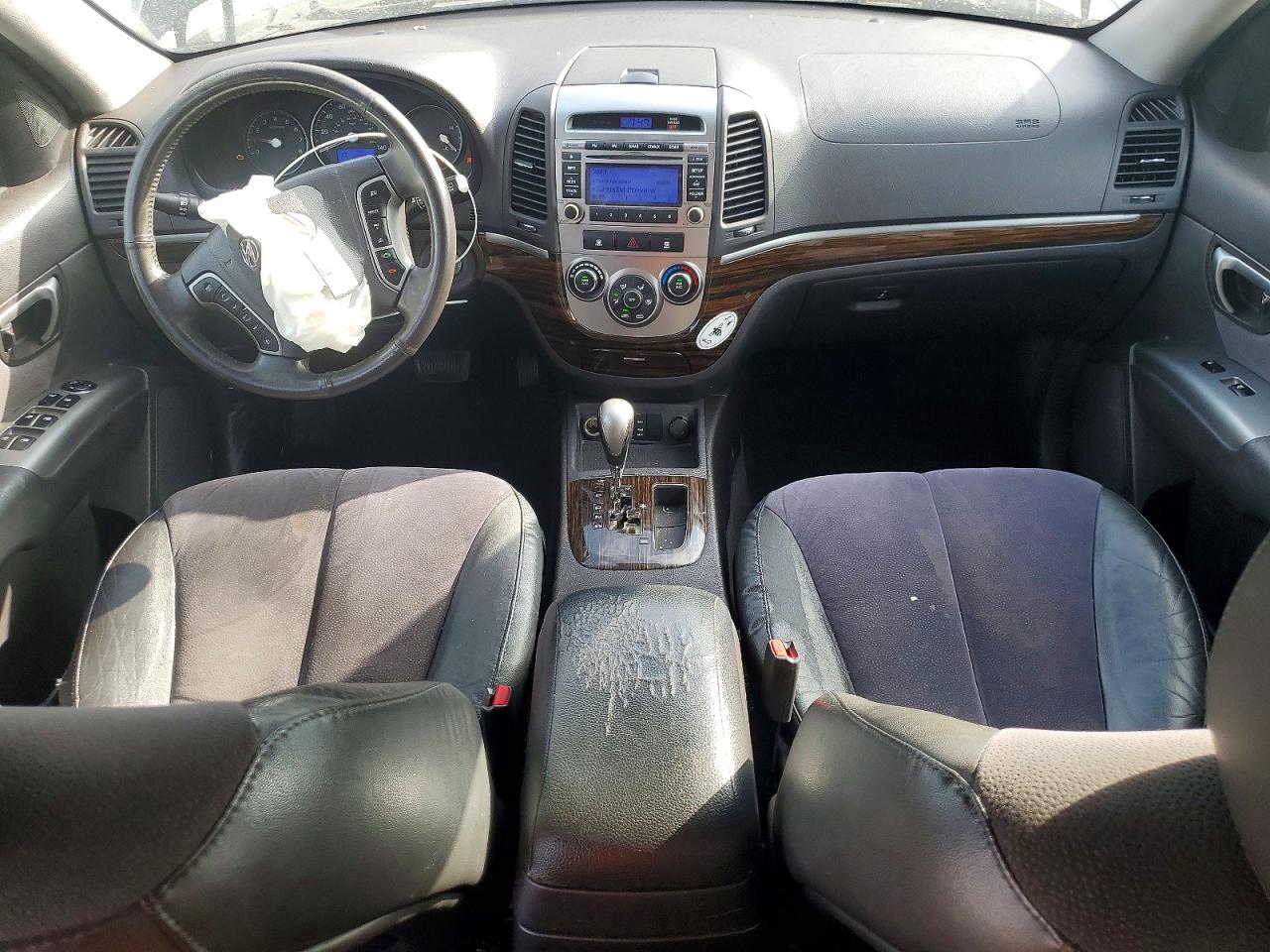2012 Hyundai Santa Fe Se Black vin: 5XYZH4AG7CG145134