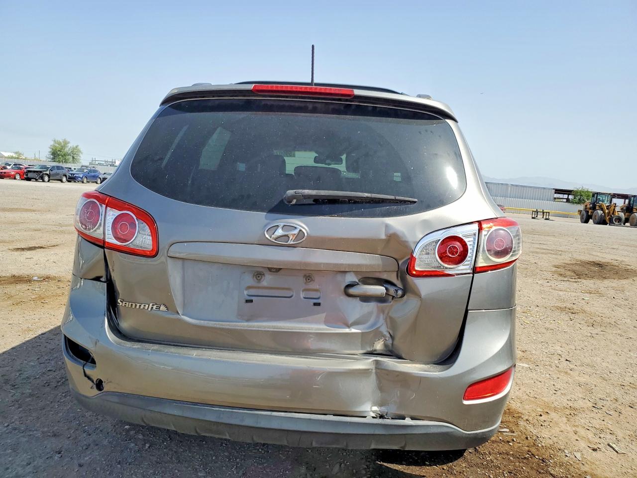 2012 Hyundai Santa Fe Gray vin: 5XYZH4AG8CG153095