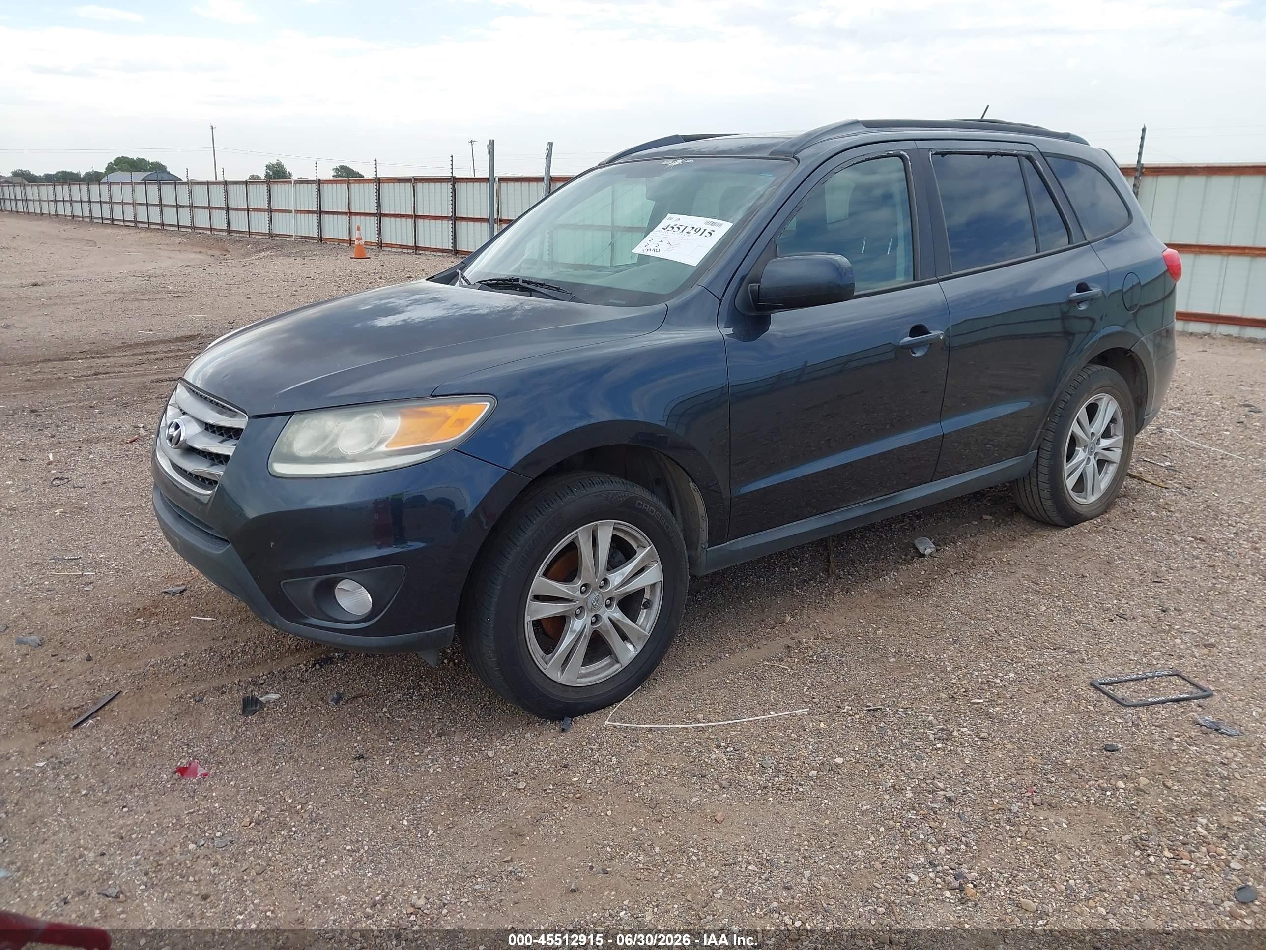 2012 Hyundai Santa Fe Se Black vin: 5XYZH4AG8CG166722