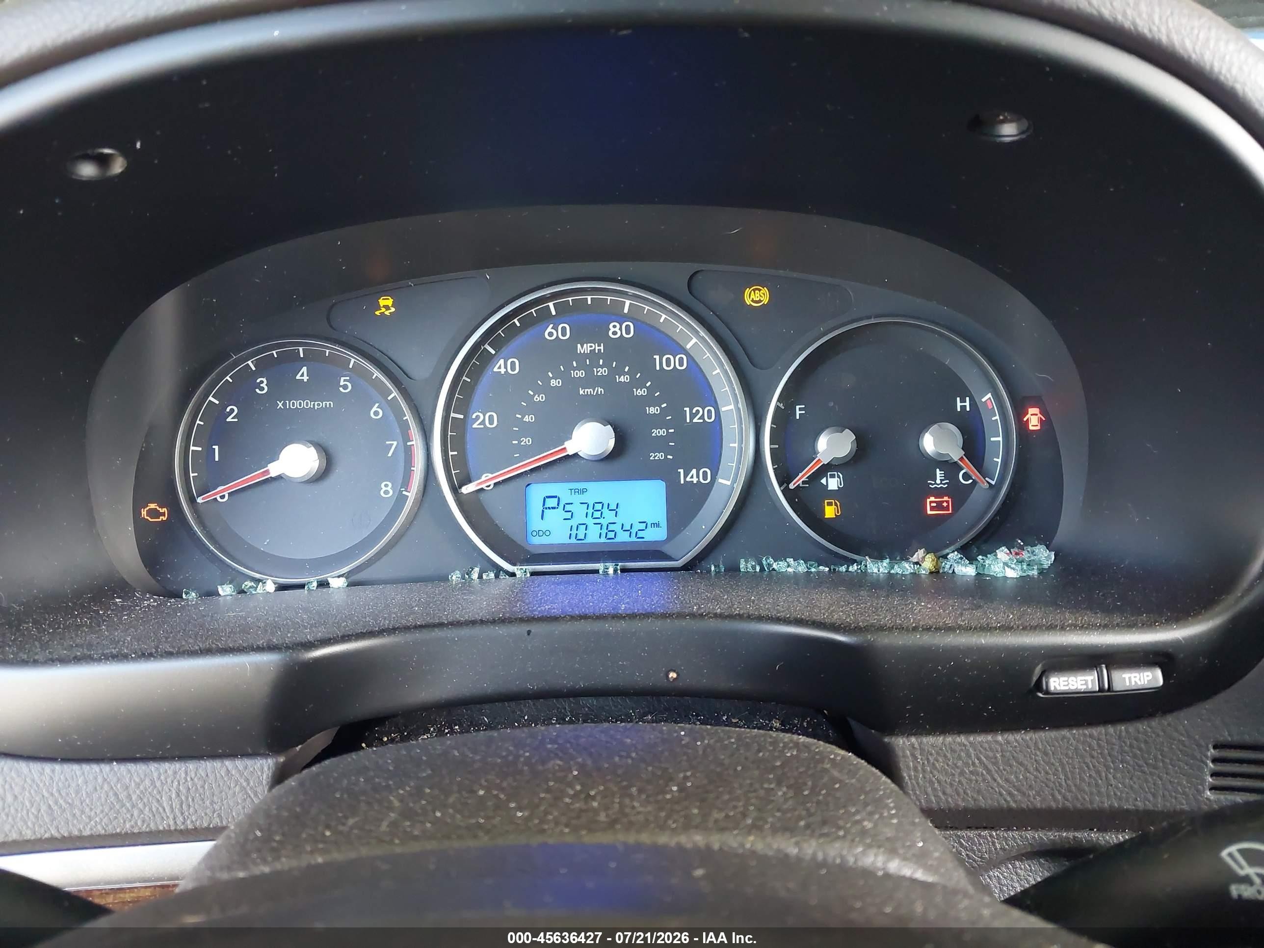 2011 Hyundai Santa Fe Se Red vin: 5XYZH4AG9BG065655