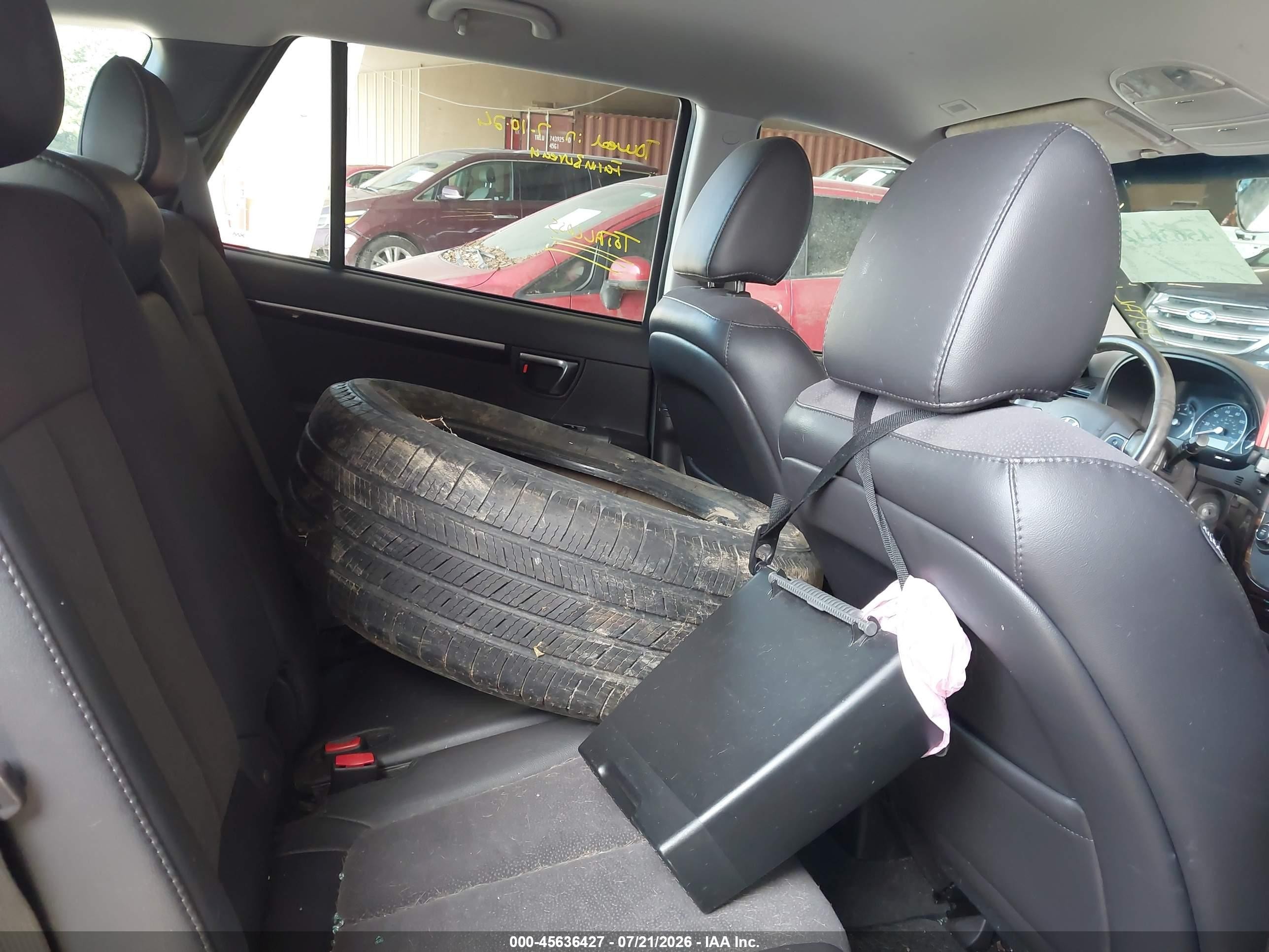2011 Hyundai Santa Fe Se Red vin: 5XYZH4AG9BG065655