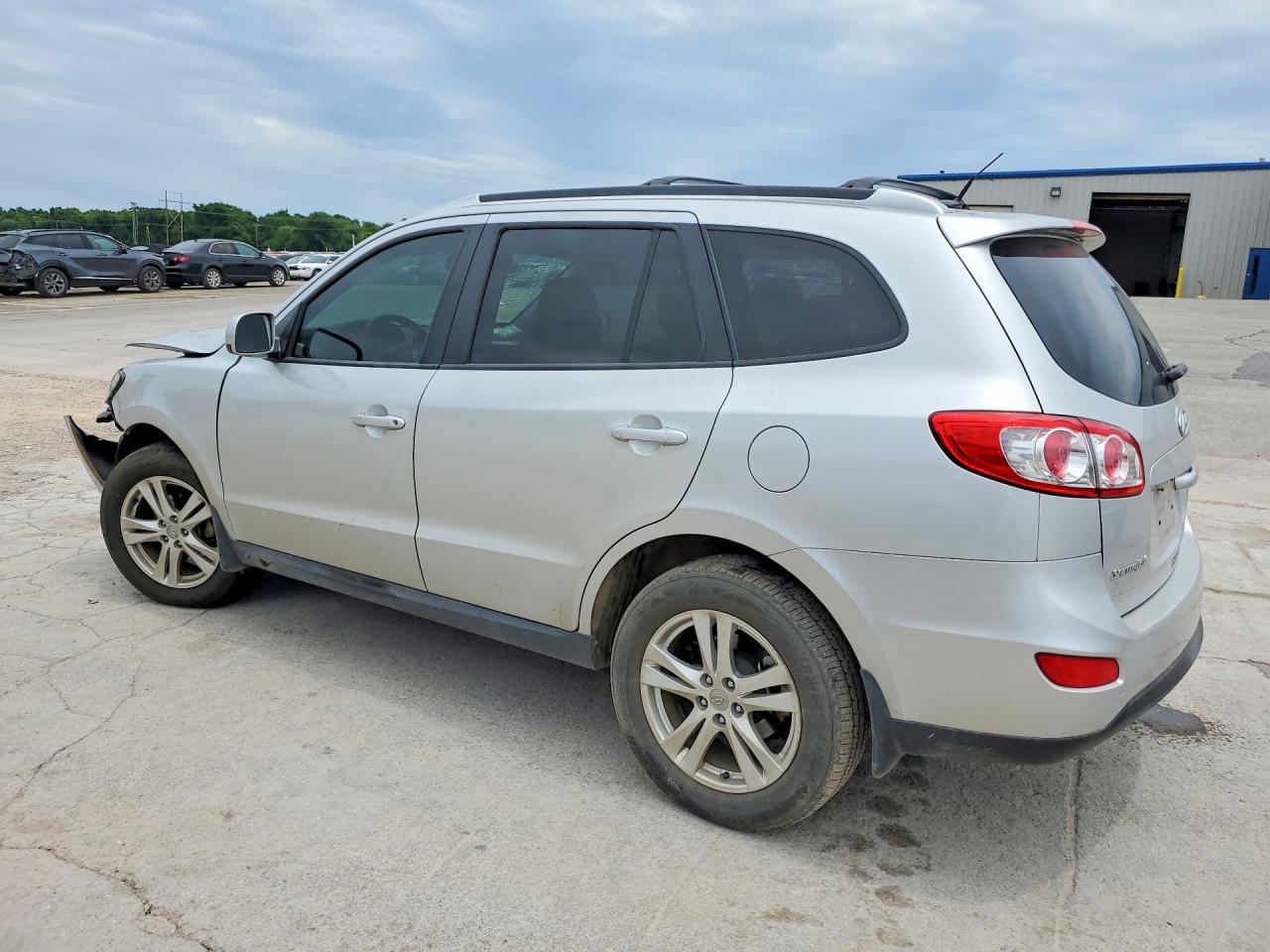 2012 Hyundai Santa Fe Se Silver vin: 5XYZH4AG9CG152165